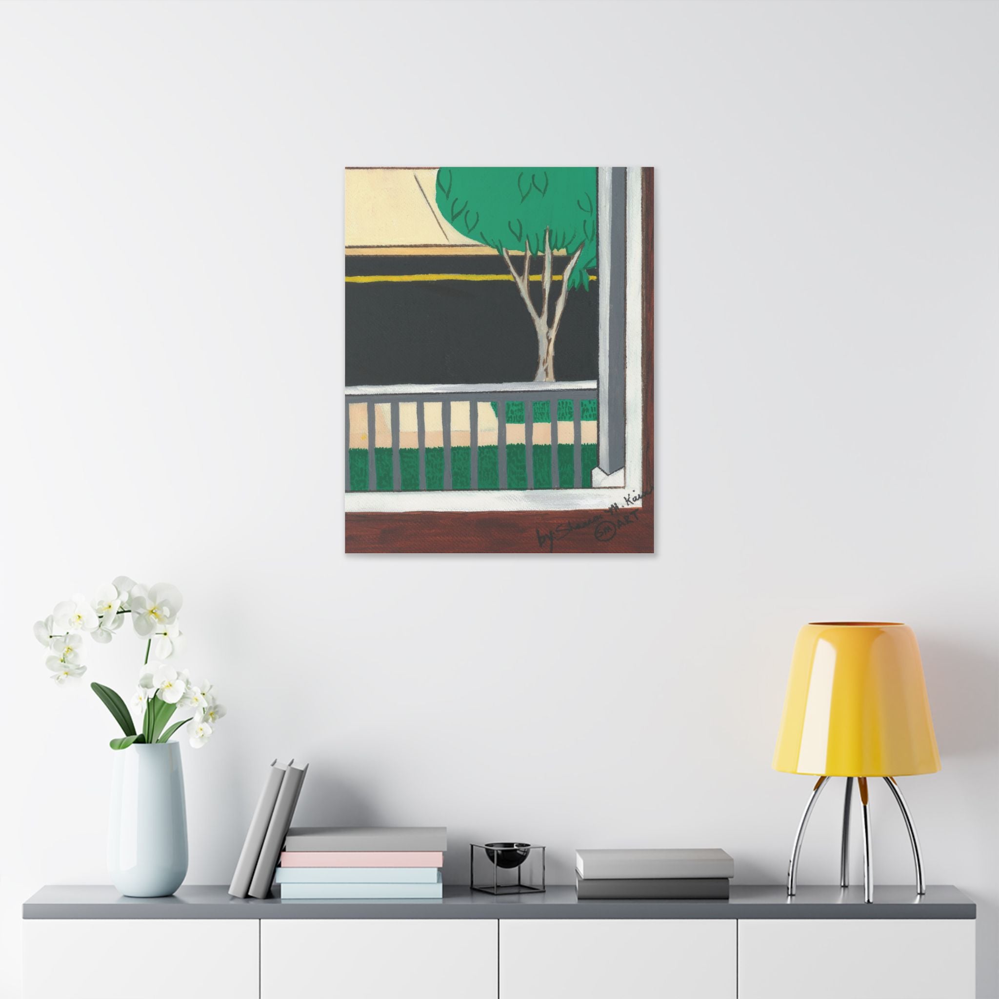 Modern Art Canvas Print, Abstract Wall Decor, Minimalist Home Decoration, Unique Gift, Living Room Wall Art