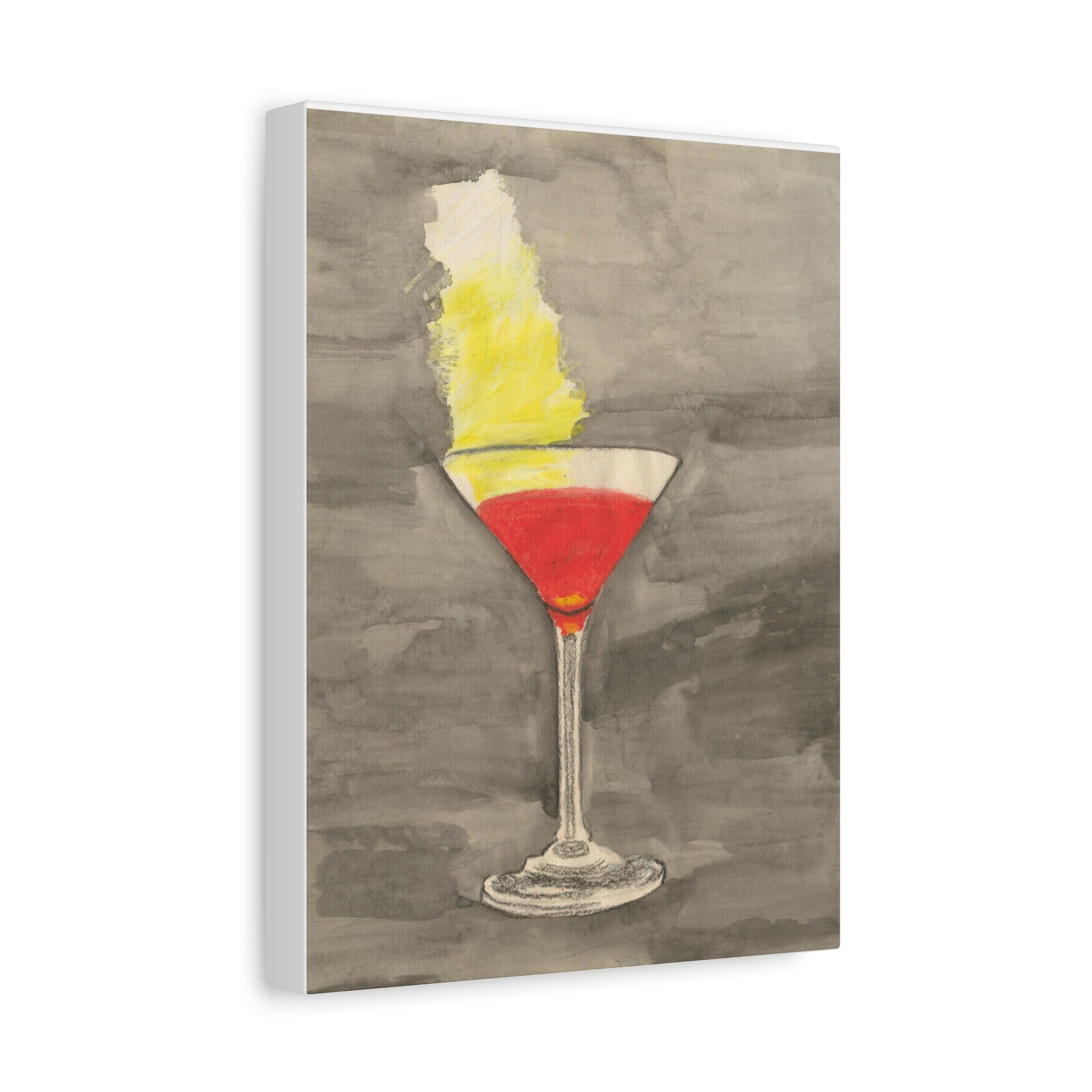 Cocktail Art Print, Drink Wall Decor, Bar Art, Home Decor, Modern Wall Art, Gift for Him or Her, Celebratory Art