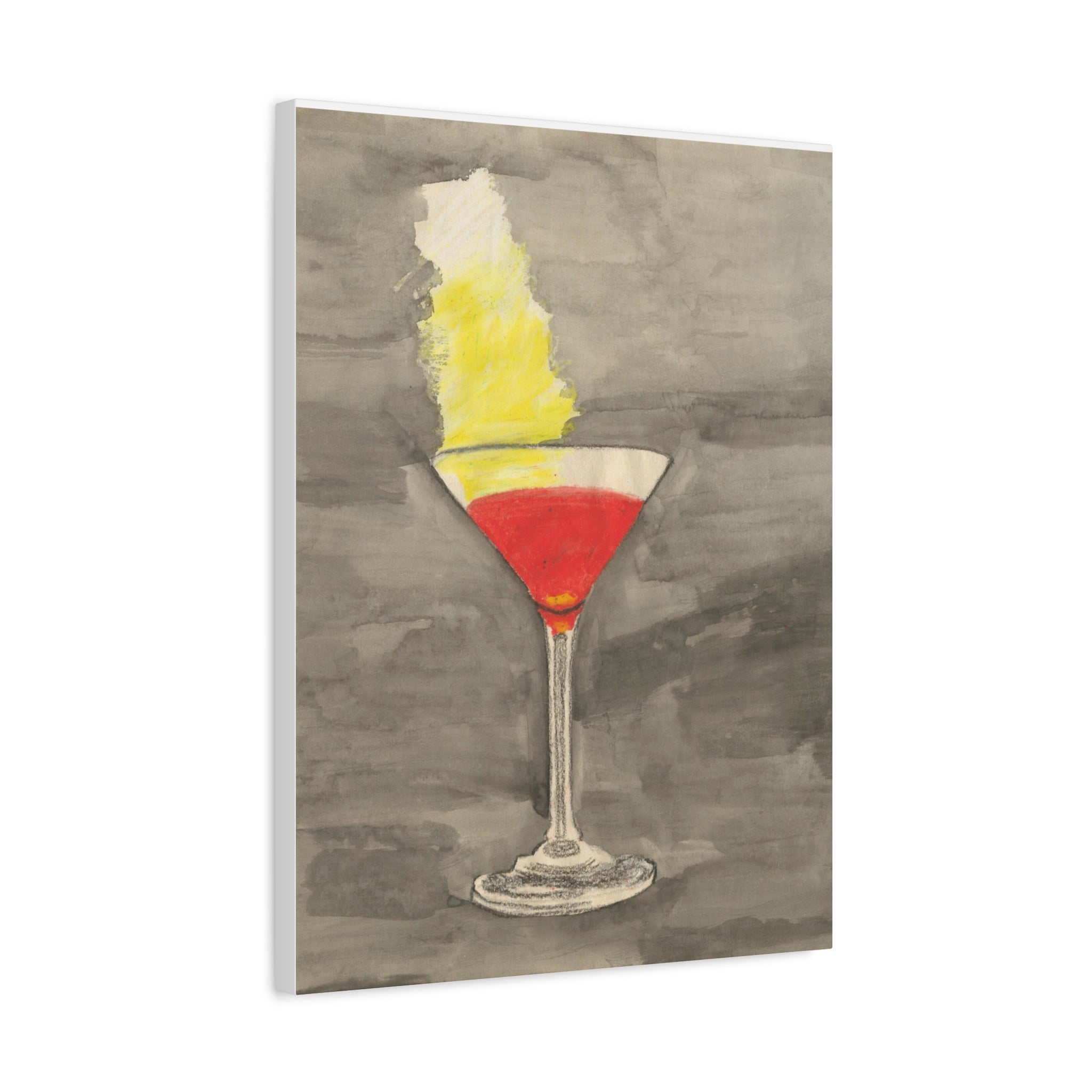 Cocktail Art Print, Drink Wall Decor, Bar Art, Home Decor, Modern Wall Art, Gift for Him or Her, Celebratory Art