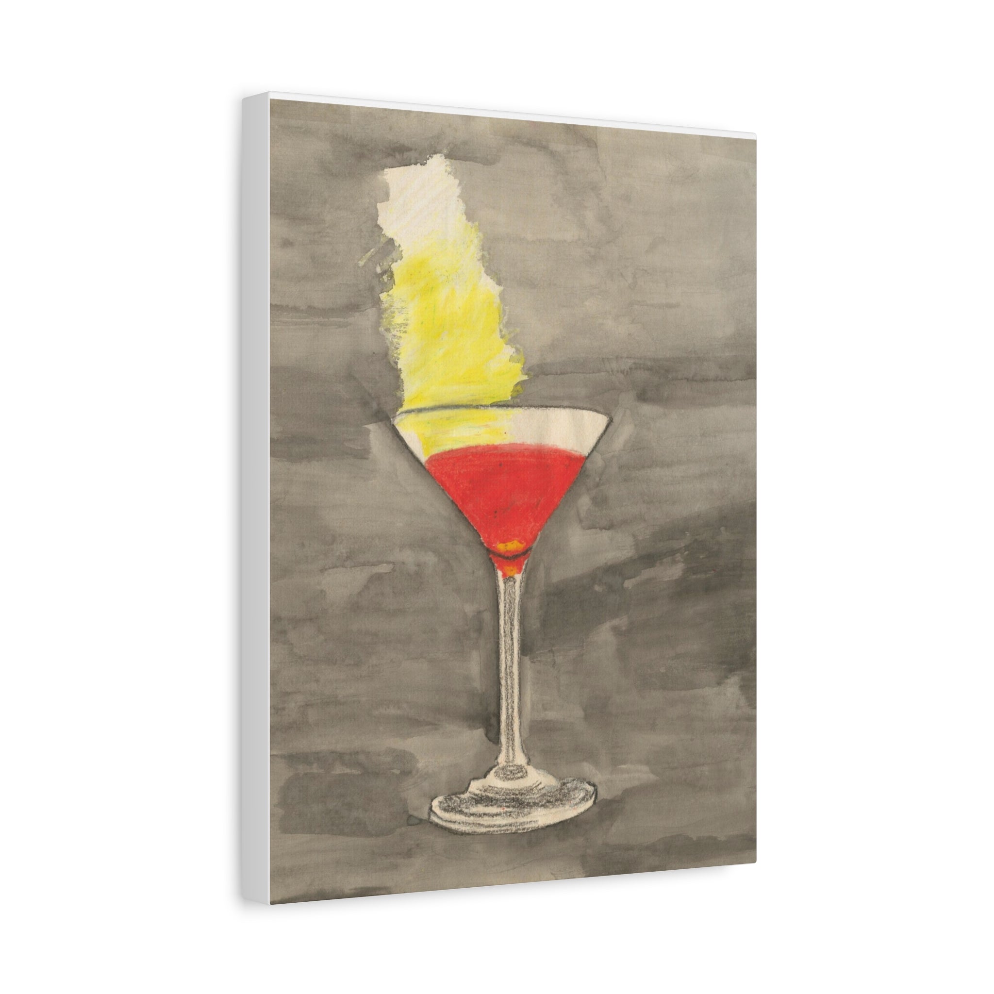 Cocktail Art Print, Drink Wall Decor, Bar Art, Home Decor, Modern Wall Art, Gift for Him or Her, Celebratory Art