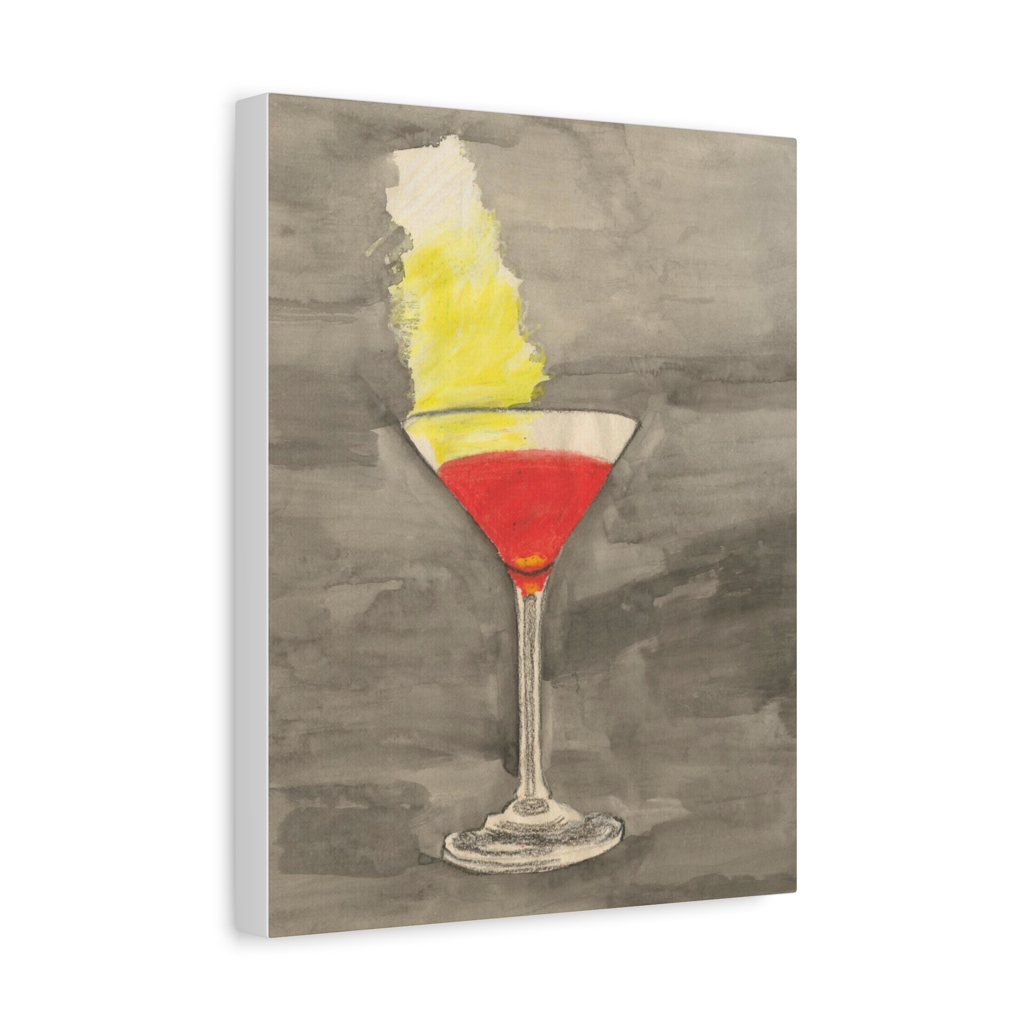 Cocktail Art Print, Drink Wall Decor, Bar Art, Home Decor, Modern Wall Art, Gift for Him or Her, Celebratory Art