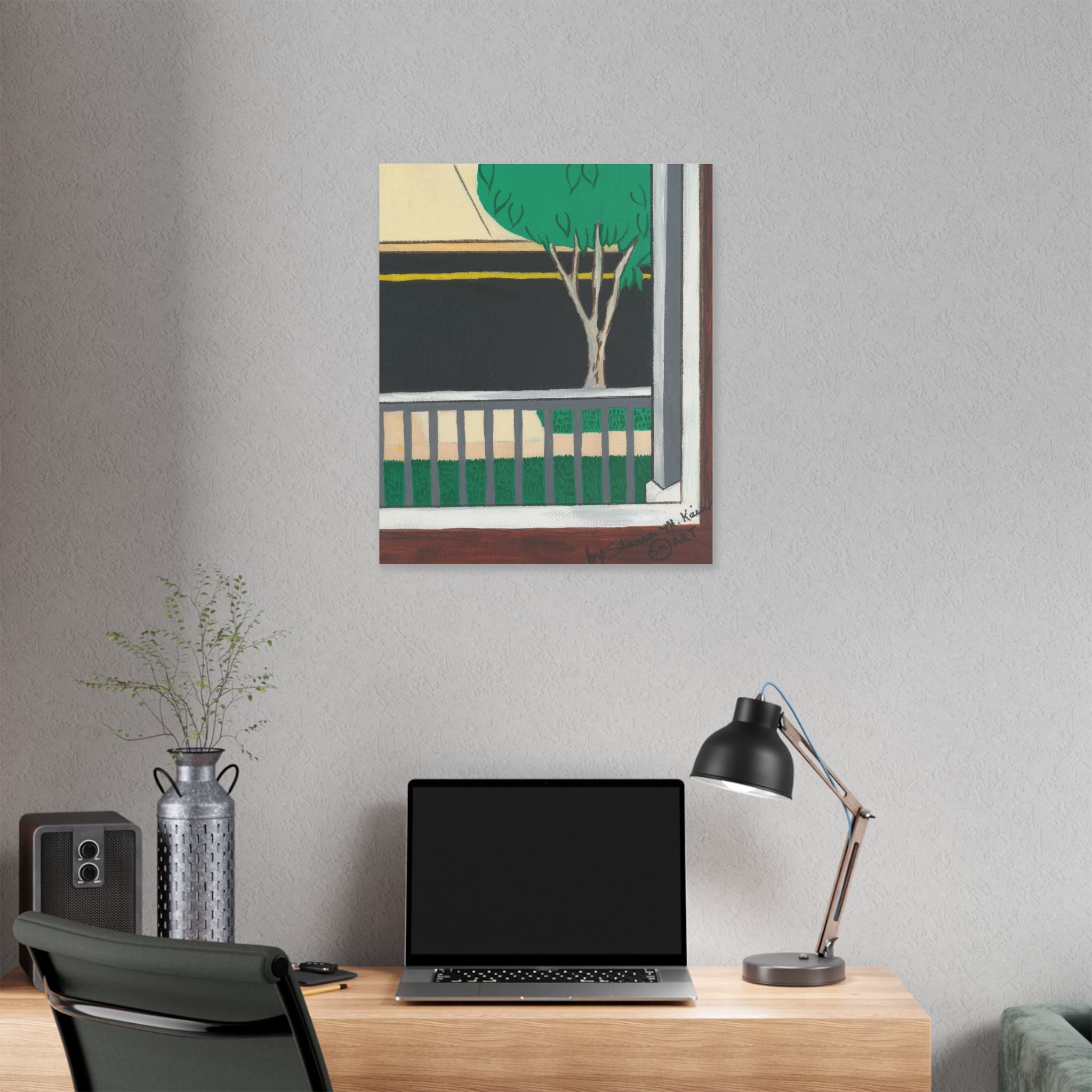 Modern Art Canvas Print, Abstract Wall Decor, Minimalist Home Decoration, Unique Gift, Living Room Wall Art