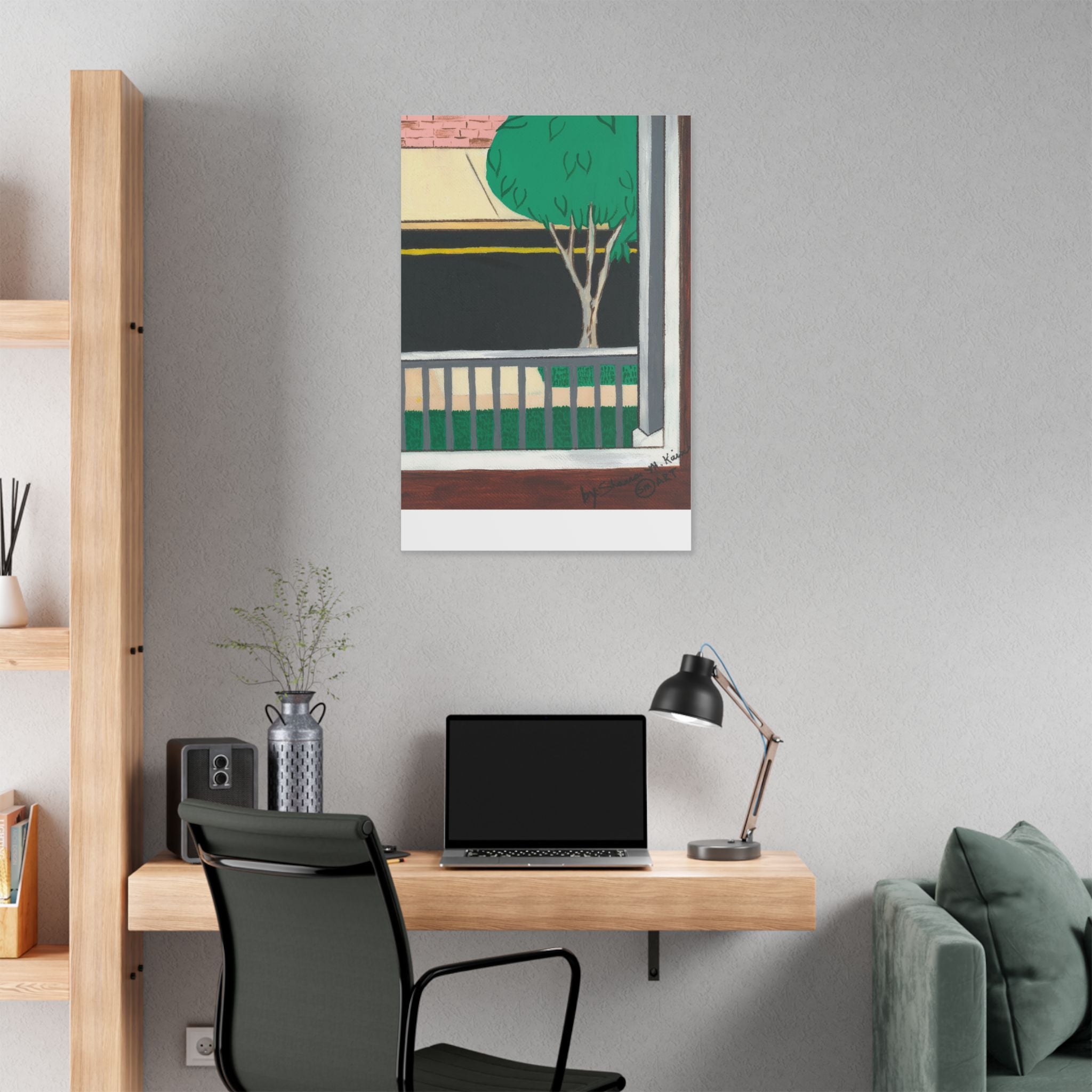 Modern Art Canvas Print, Abstract Wall Decor, Minimalist Home Decoration, Unique Gift, Living Room Wall Art