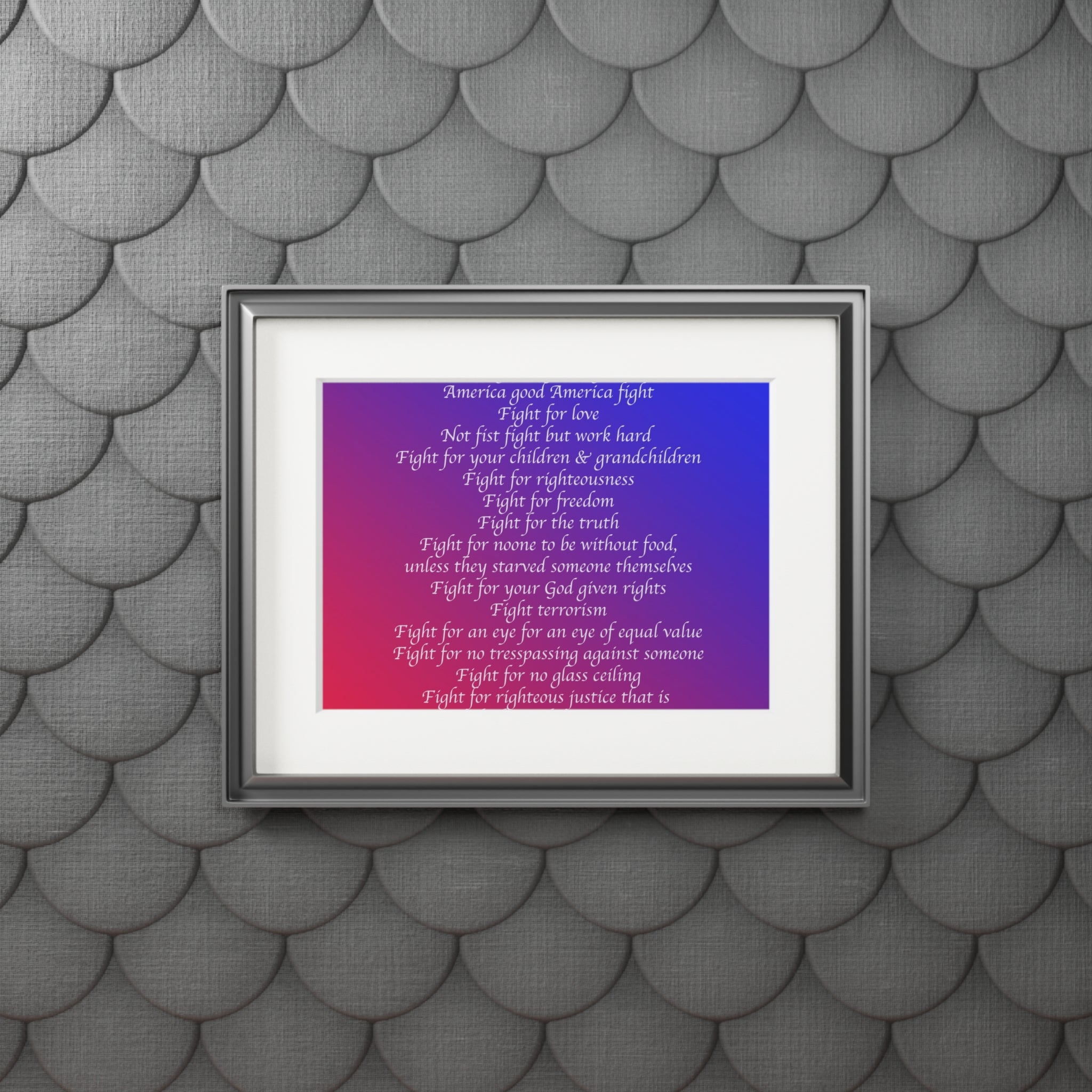 Empowering Fine Art Print, Paper Frame, Inspirational Home Decor, Motivational Wall Art, Quotes for Hope, Perfect Gift