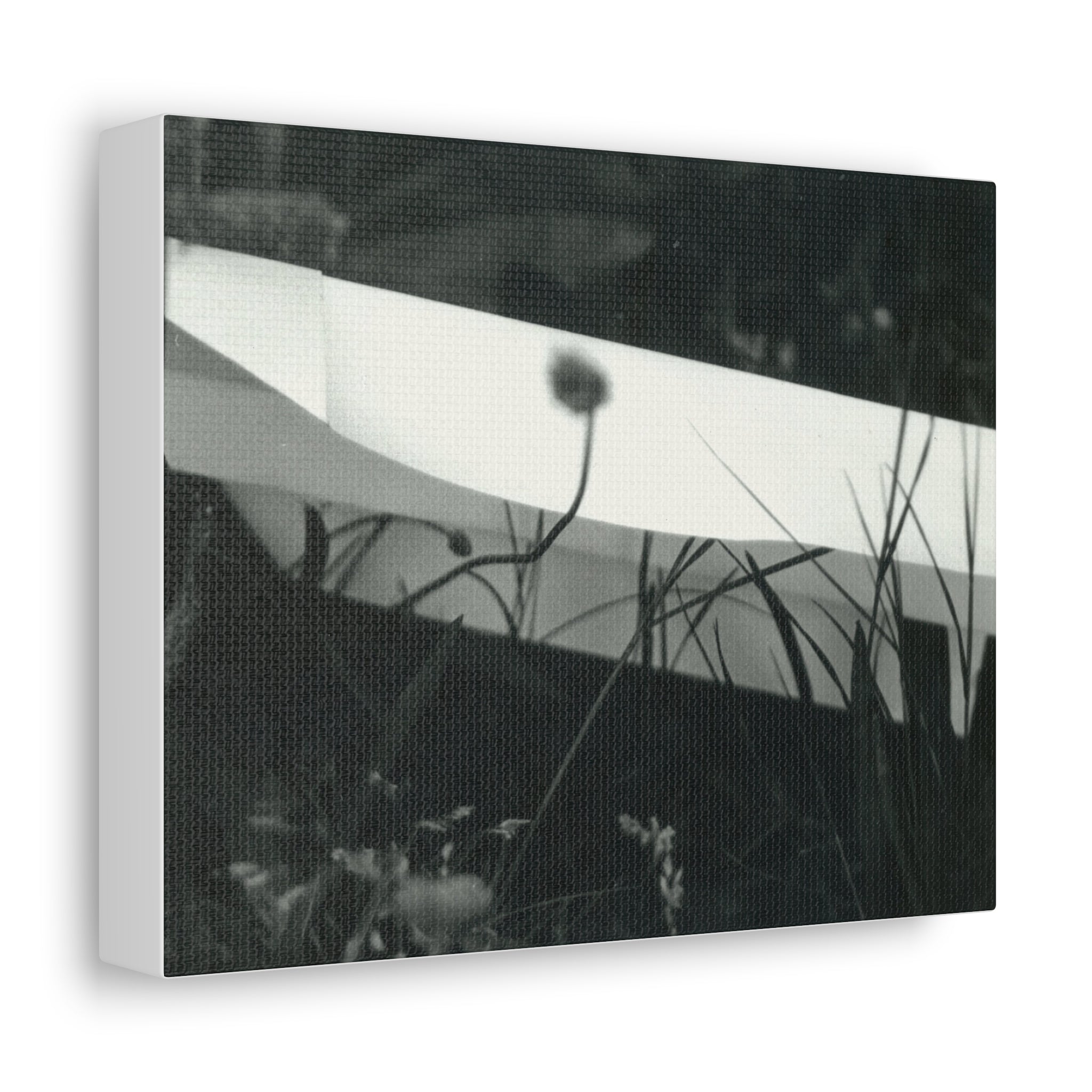 Black and White Abstract Canvas Art, Minimalist Wall Decor, Modern Home Art, Gift for Art Lovers, Stylish Office Decoration