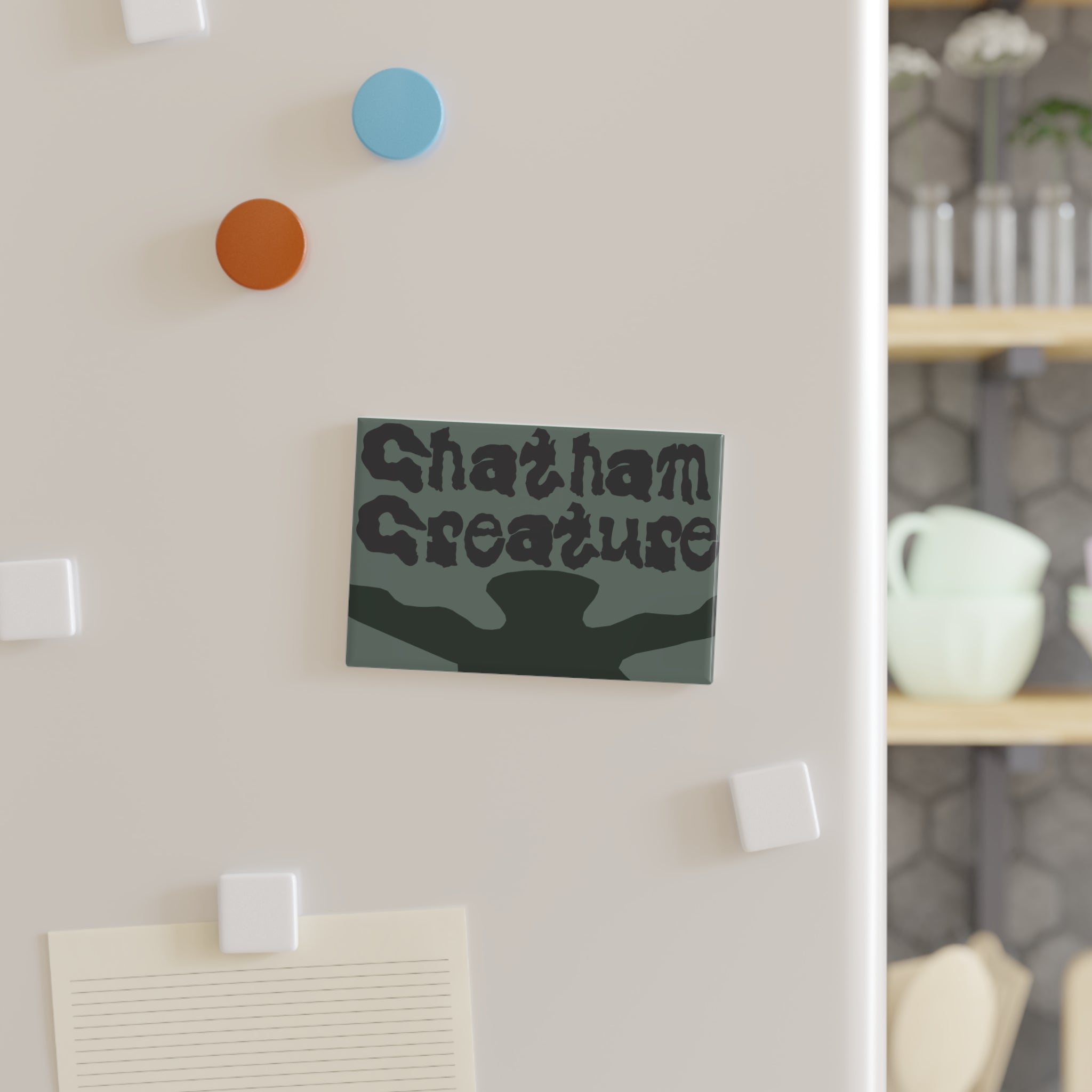 Chatham Creature Magnet, Unique Wall Decor, Home Office Gift, Eco-Friendly Fridge Magnet, Cool Gift for Nature Lovers