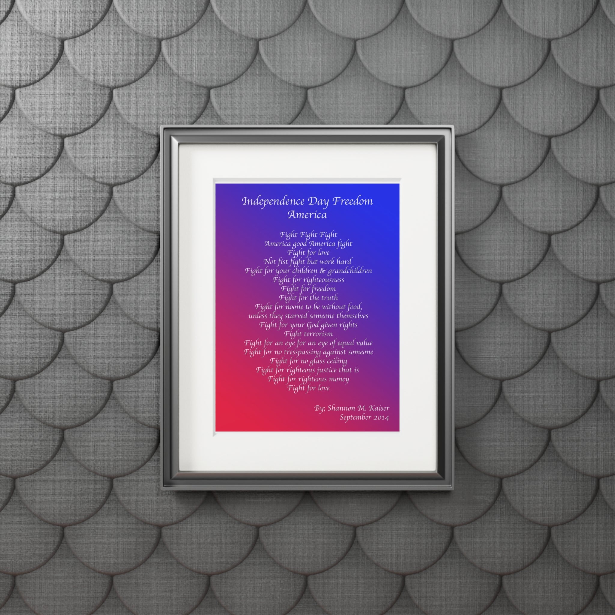 Empowering Fine Art Print, Paper Frame, Inspirational Home Decor, Motivational Wall Art, Quotes for Hope, Perfect Gift