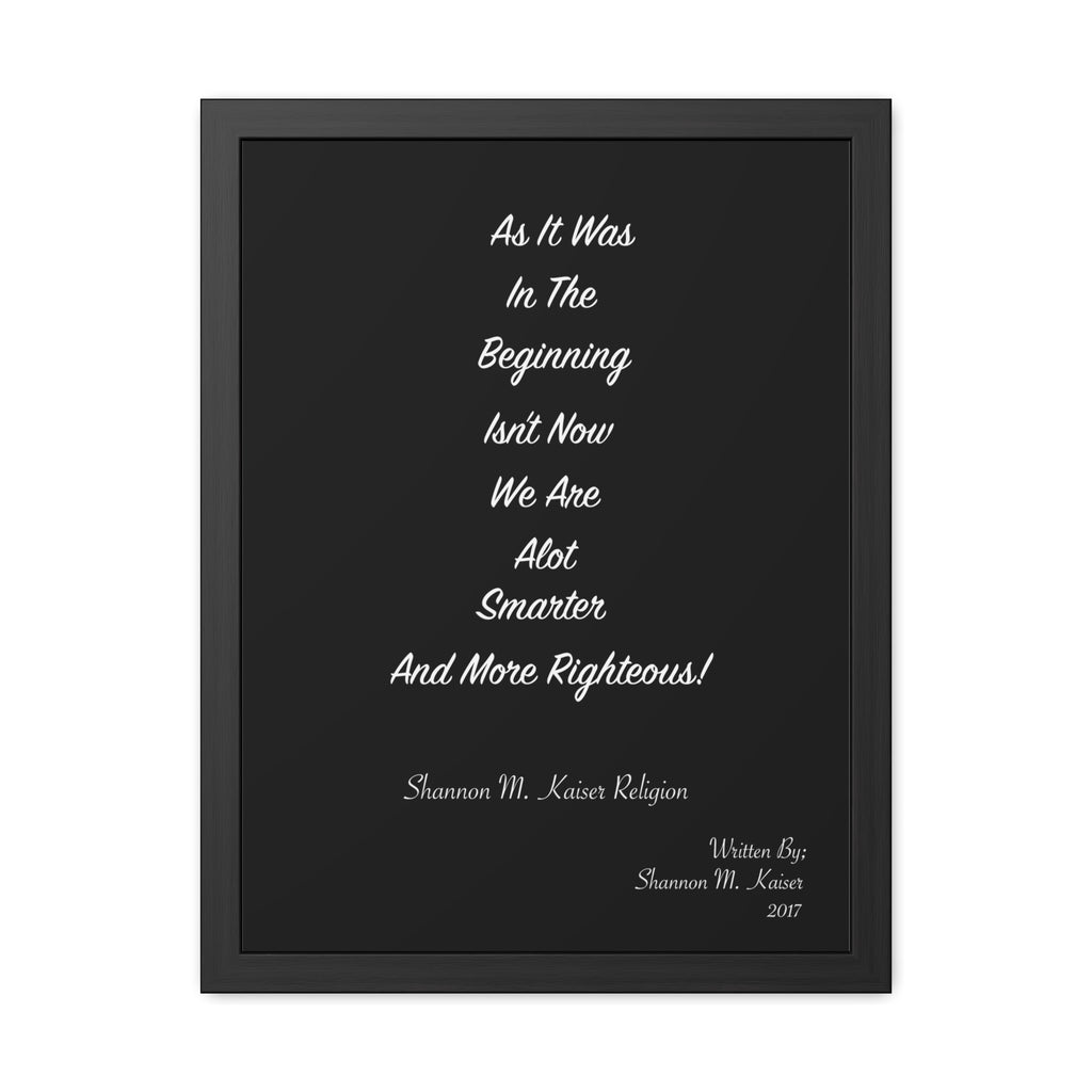 Inspirational Framed Poster - Motivational Wall Art, Black and White Home Decor, Gift for Teacher, Office Inspiration, [...]