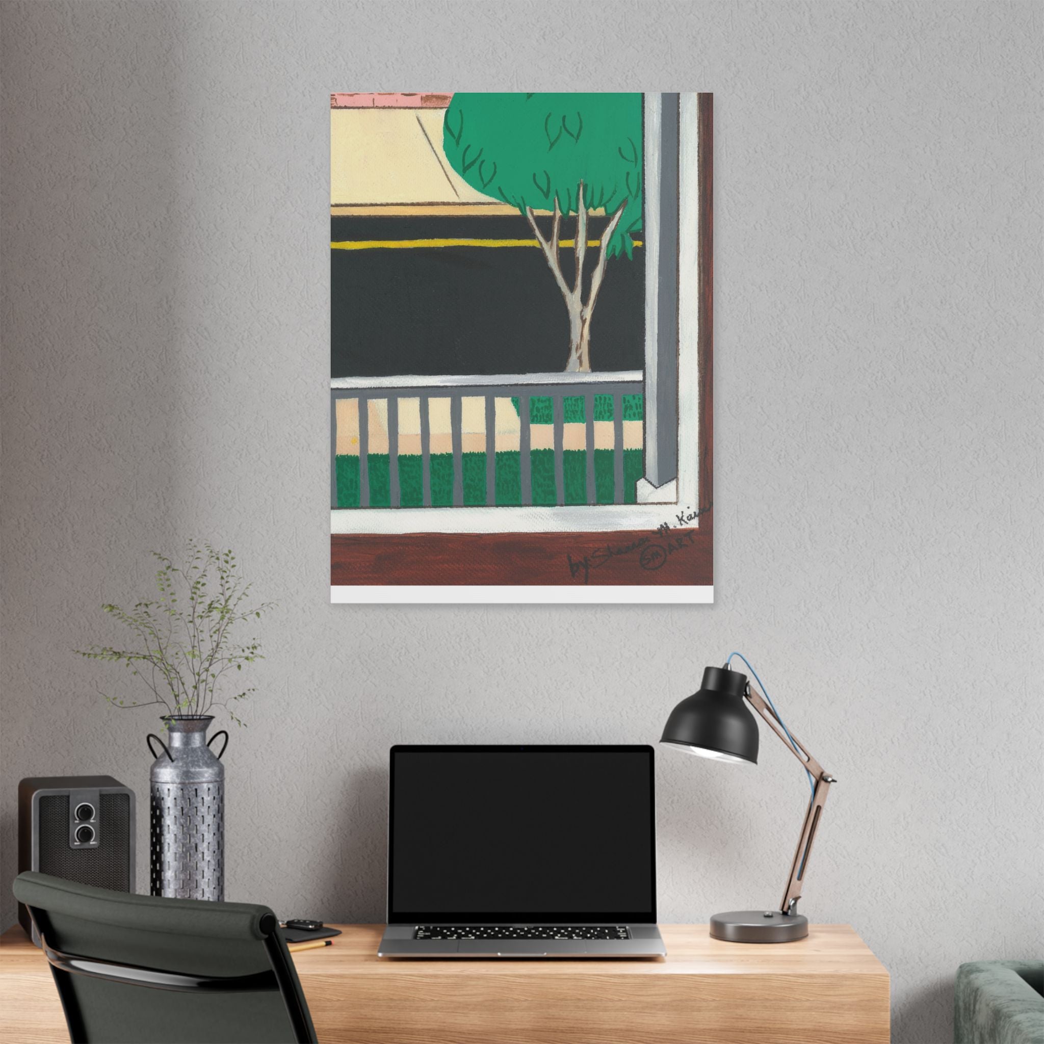 Modern Art Canvas Print, Abstract Wall Decor, Minimalist Home Decoration, Unique Gift, Living Room Wall Art