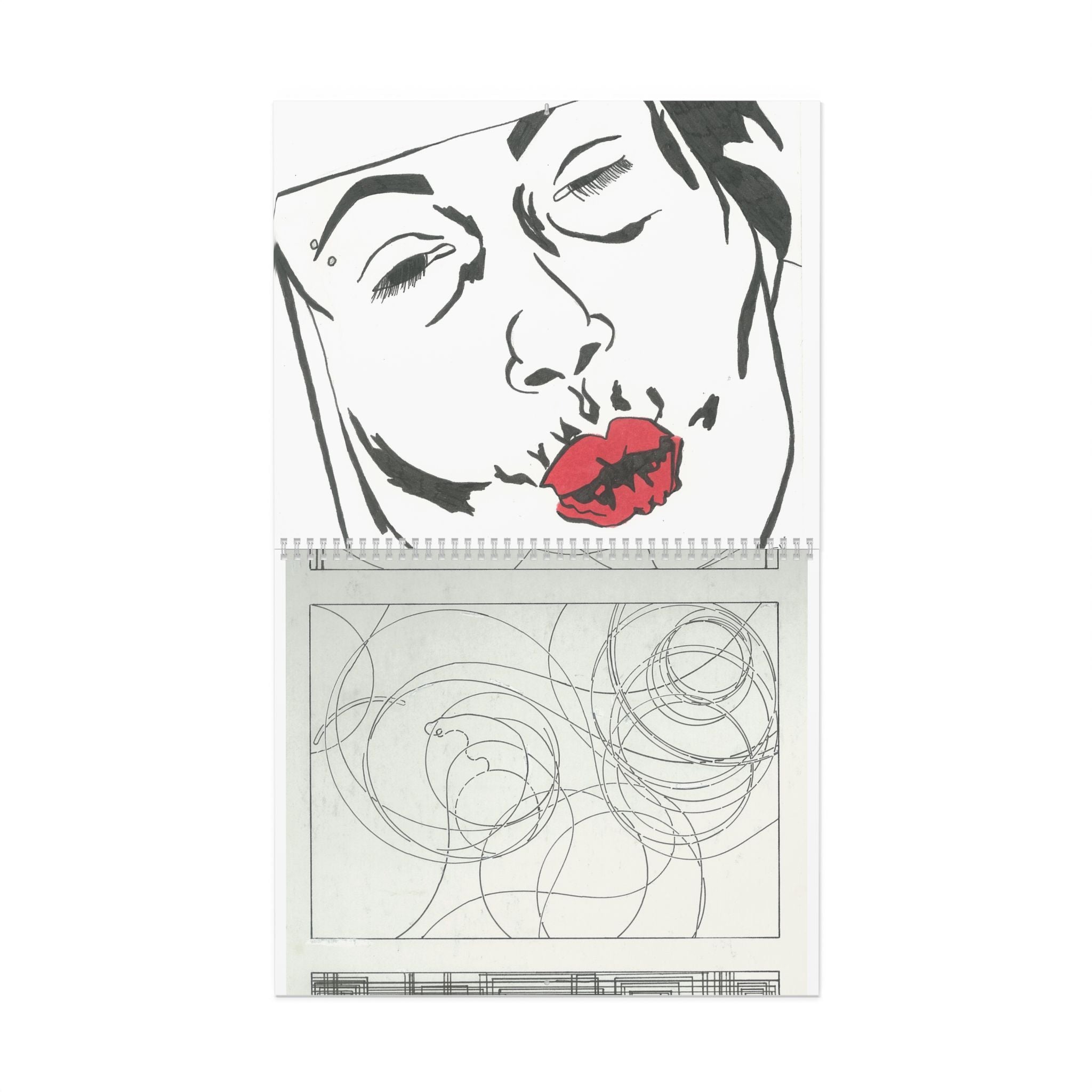 Artistic Wall Calendar - Creative, Customizable Artwork for Home, Office, Unique Gift for Art Lovers, Inspirational Calendar