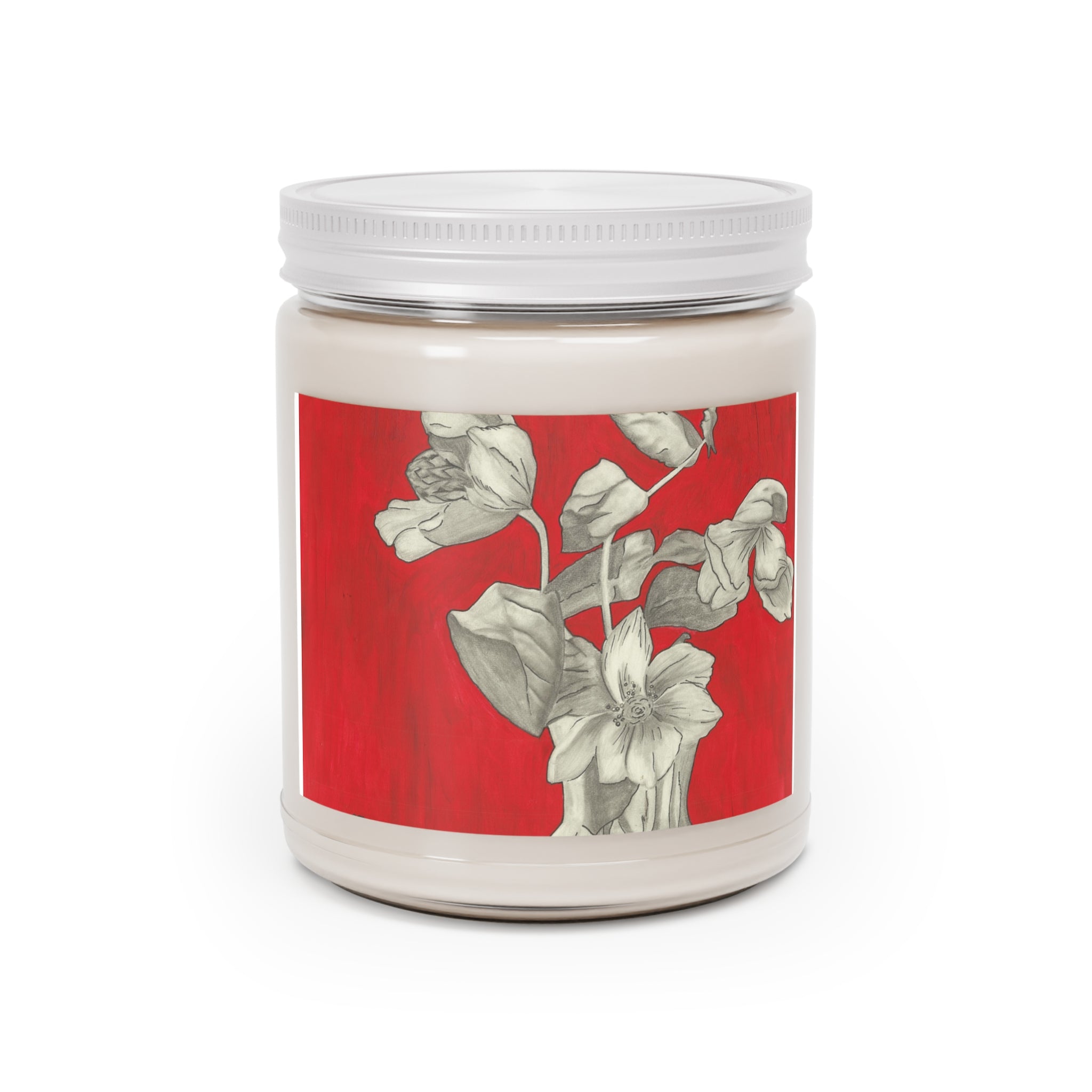 Elegant Floral Scented Candle, Aromatherapy Gift, Home Decor, Relaxation Candle, Self-Care, Mother’s Day Gift