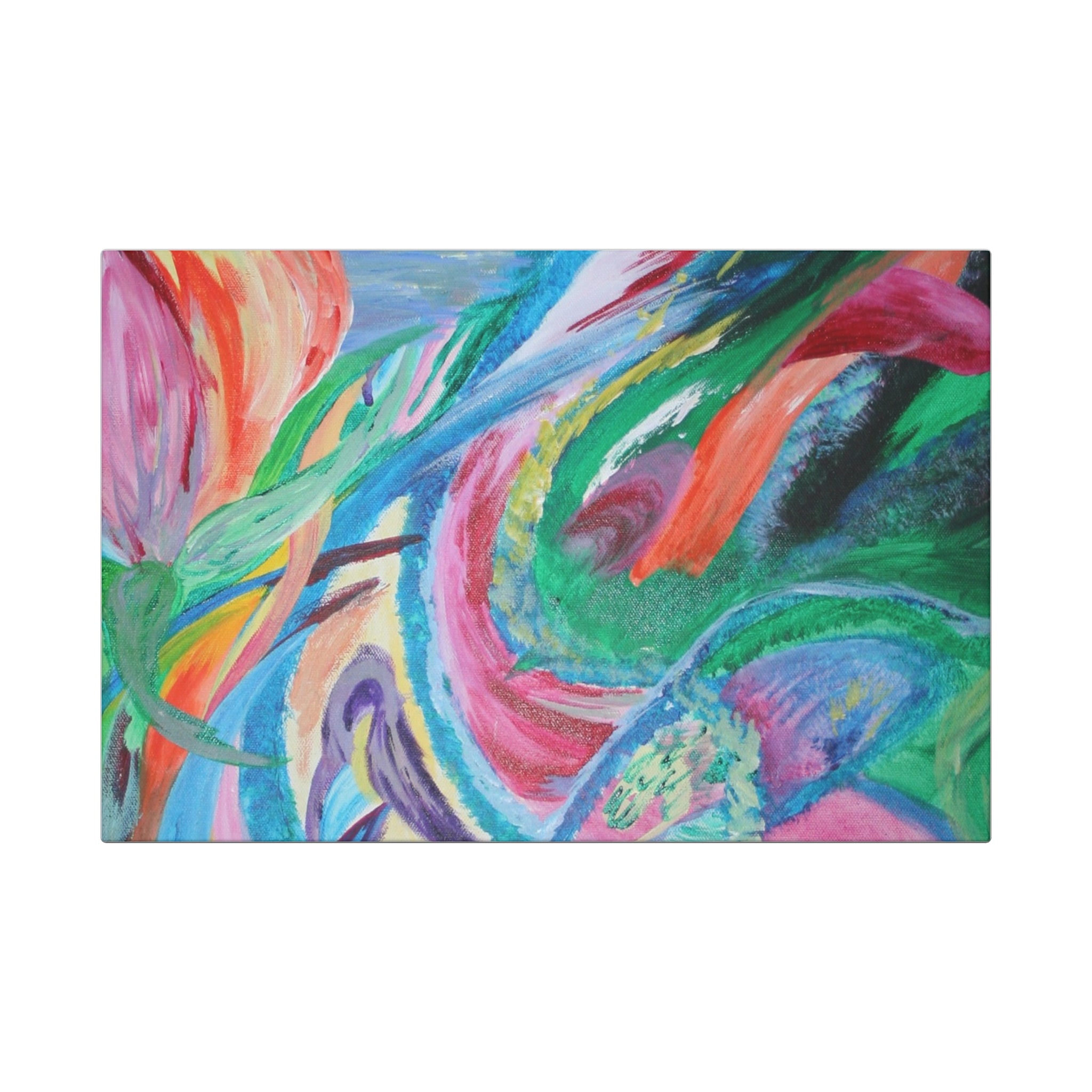 Vibrant Canvas Art Wraps, Abstract Wall Decor, Colorful Home Artwork, Modern Art Prints, Gift for Art Lovers, Unique Living Room Decor