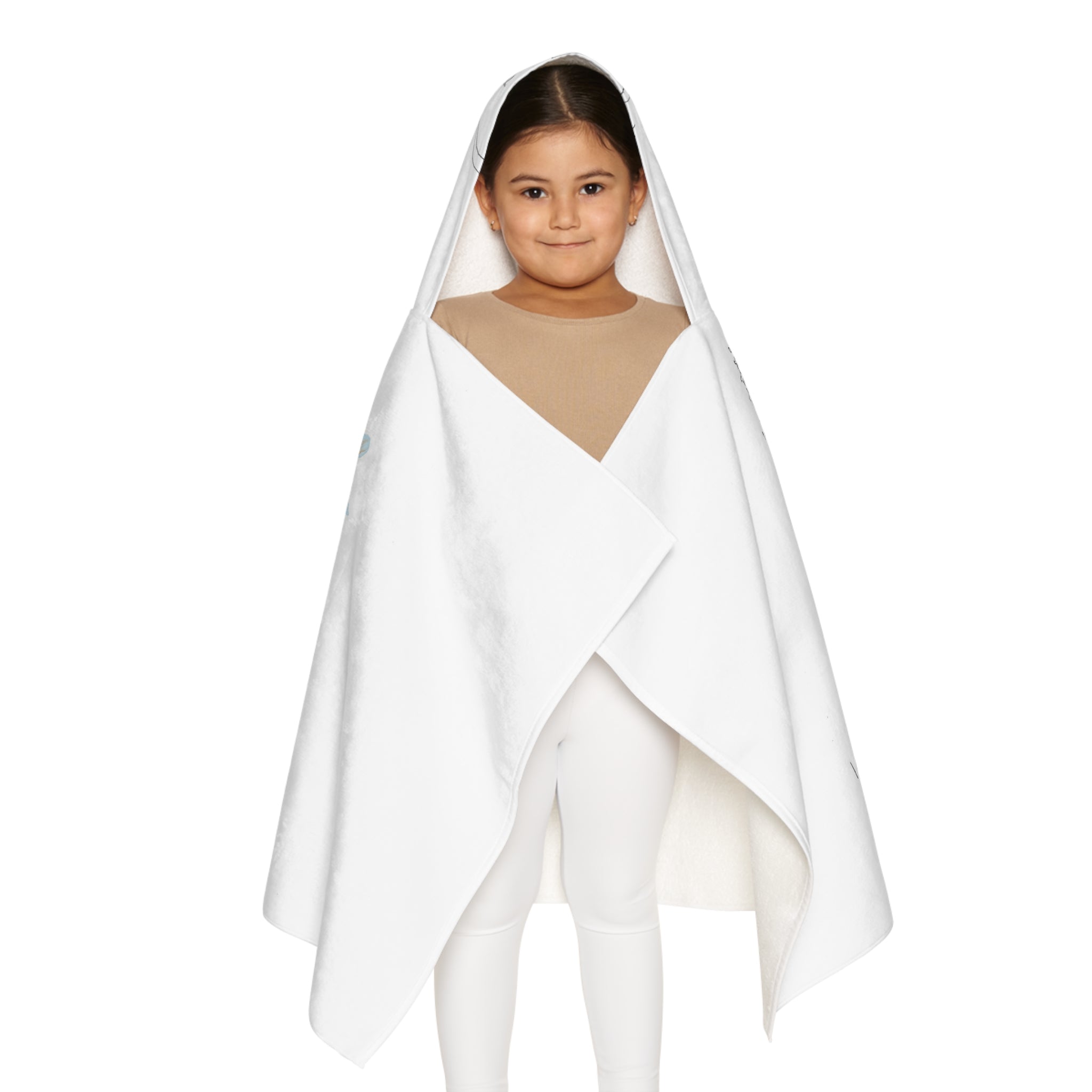 Cozy Youth Hooded Towel for Fun Adventures, Bath Time Essential, Gift for Kids, Cute Pool Cover-Up, Lightweight Beach Accessory
