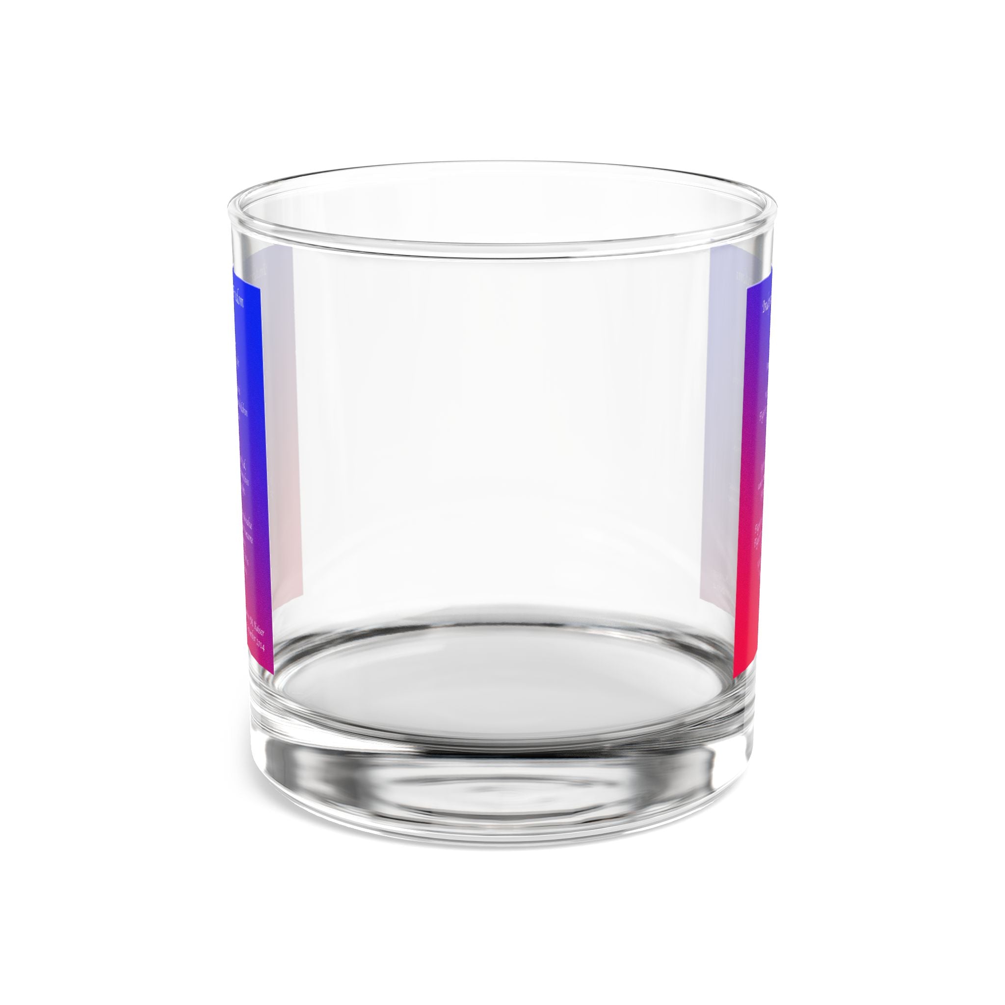 Independence Day Rocks Glass, 10oz - Patriotic Drinkware for Celebrations, Gifts, Barware, Home Decor, Red White Blue Accessories