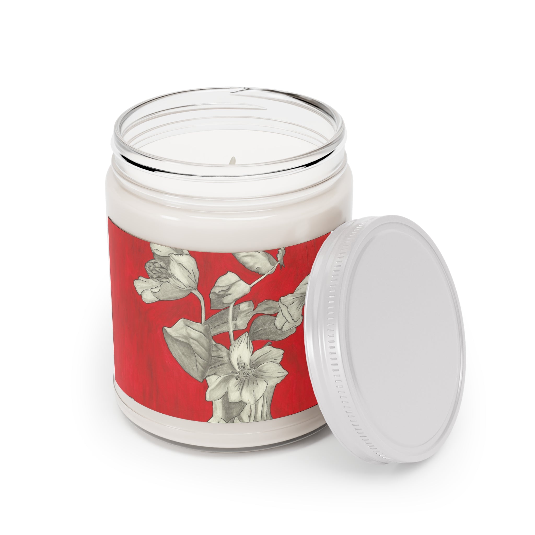 Elegant Floral Scented Candle, Aromatherapy Gift, Home Decor, Relaxation Candle, Self-Care, Mother’s Day Gift