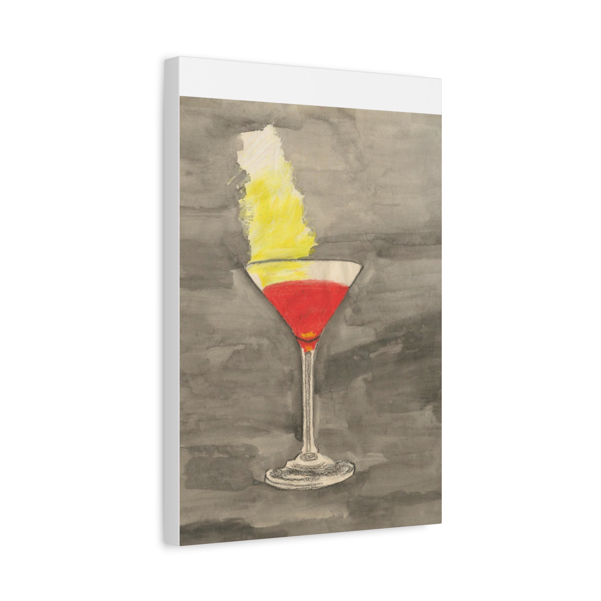 Cocktail Art Print, Drink Wall Decor, Bar Art, Home Decor, Modern Wall Art, Gift for Him or Her, Celebratory Art