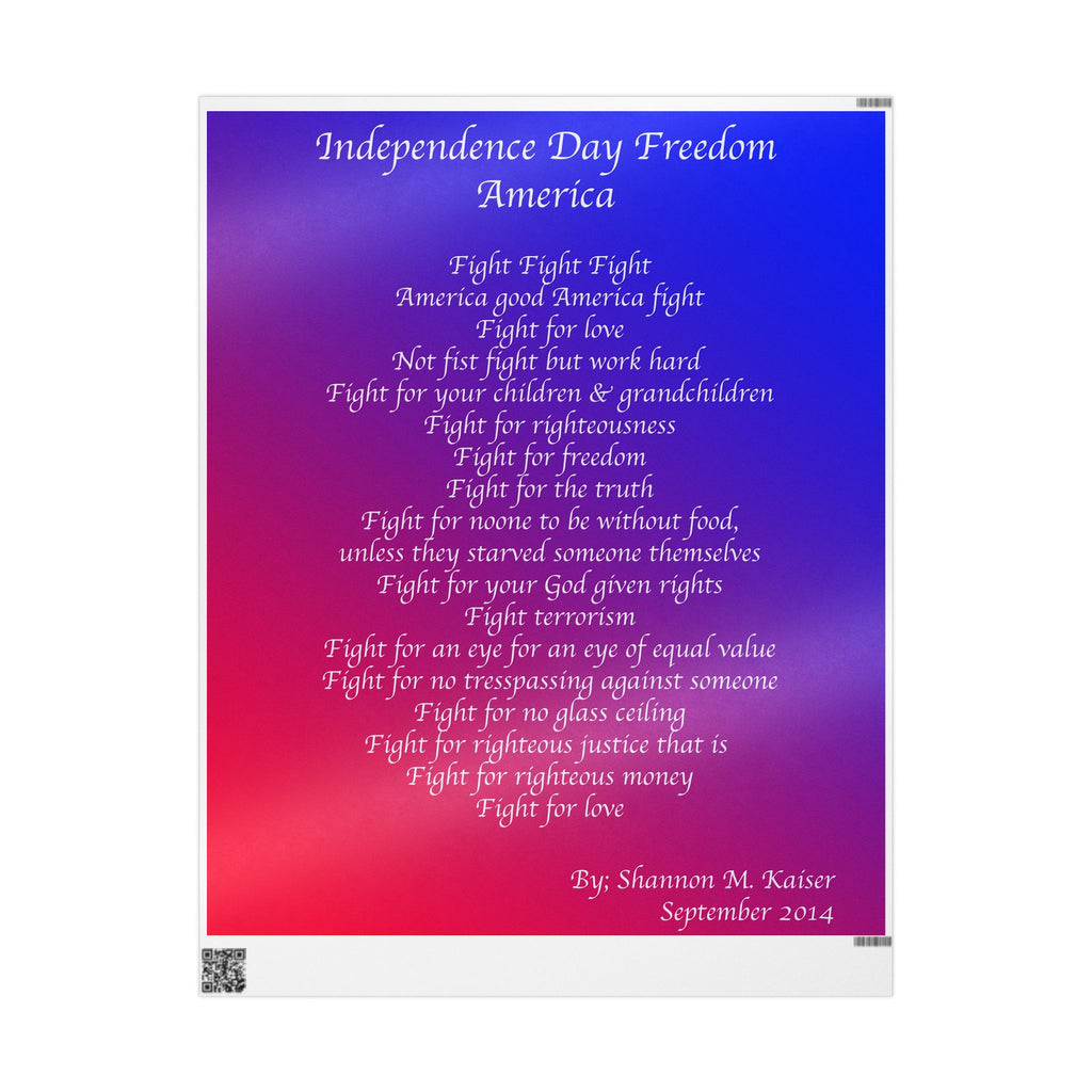 Independence Day Wrapping Paper, Patriotic Gift Wrap, July 4th Decor, American Holiday Supplies, Freedom Celebration