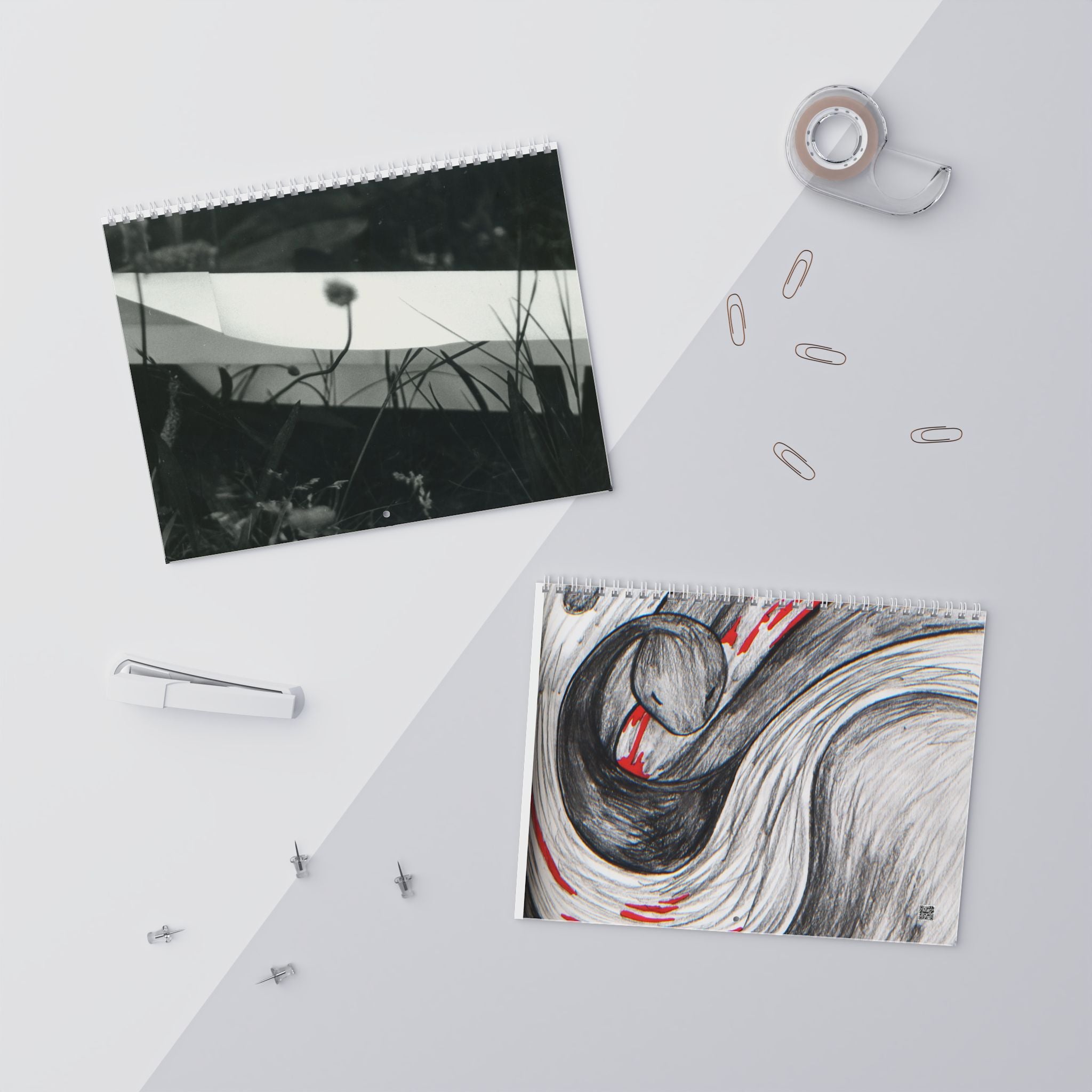 Artistic Wall Calendar - Creative, Customizable Artwork for Home, Office, Unique Gift for Art Lovers, Inspirational Calendar