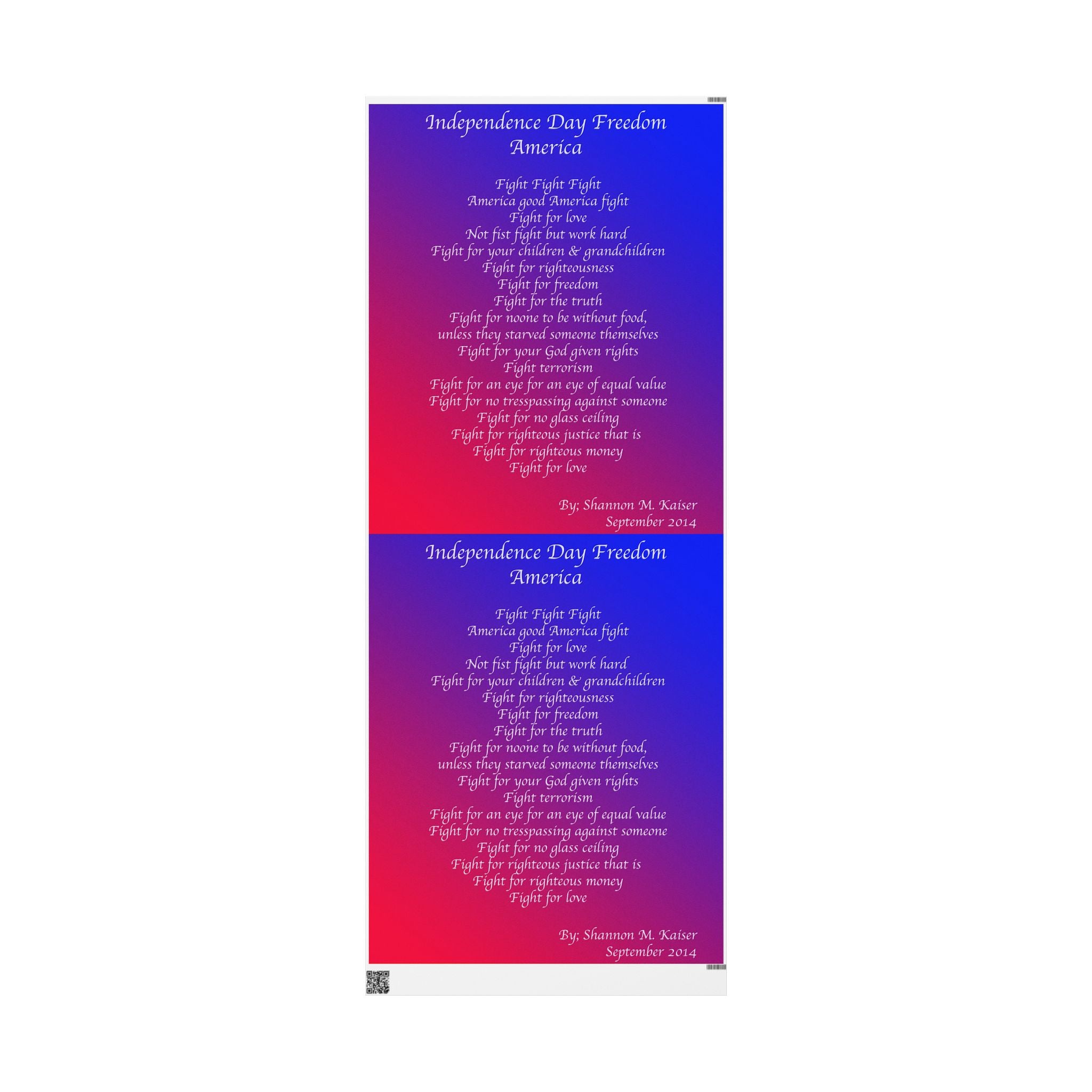 Independence Day Wrapping Paper, Patriotic Gift Wrap, July 4th Decor, American Holiday Supplies, Freedom Celebration