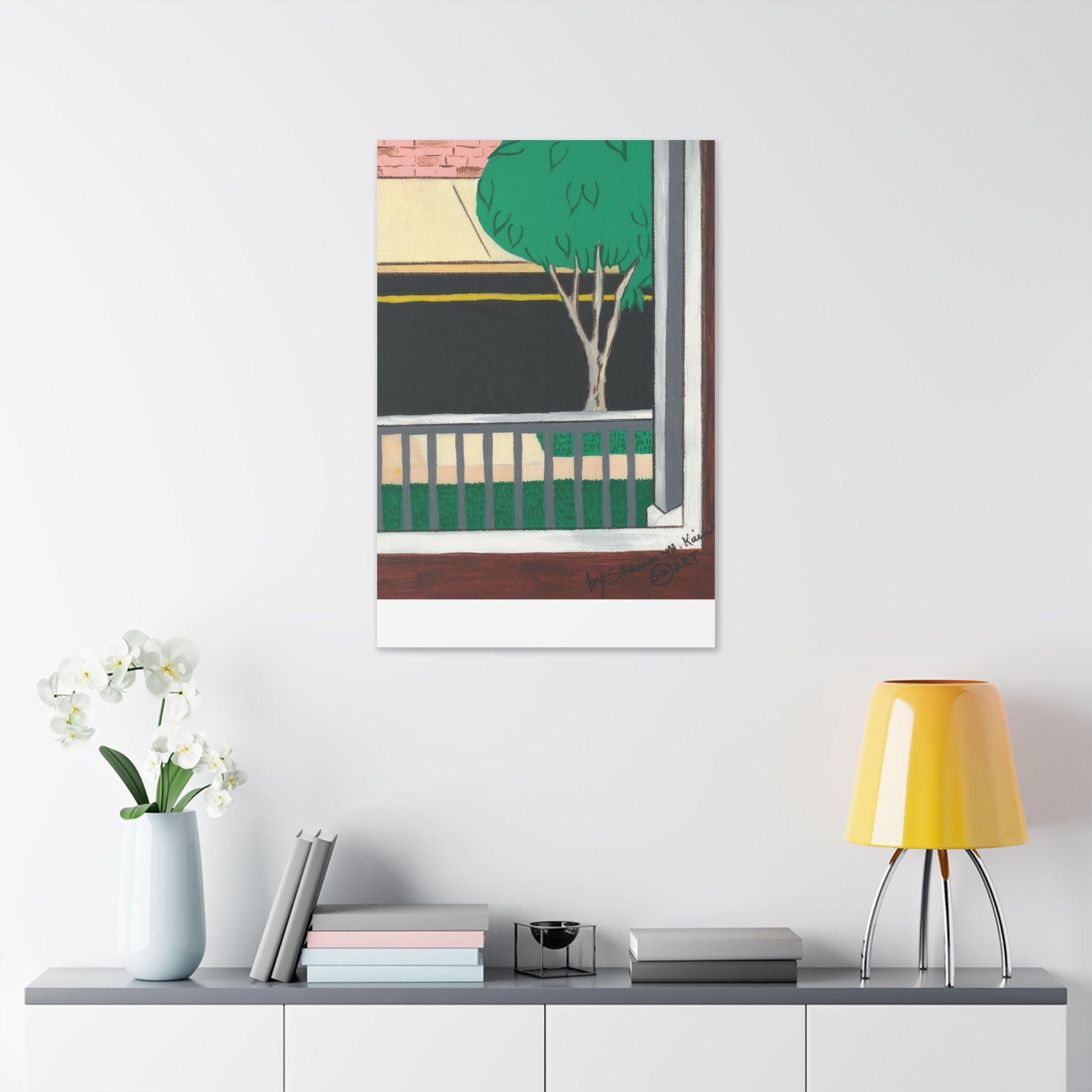 Modern Art Canvas Print, Abstract Wall Decor, Minimalist Home Decoration, Unique Gift, Living Room Wall Art