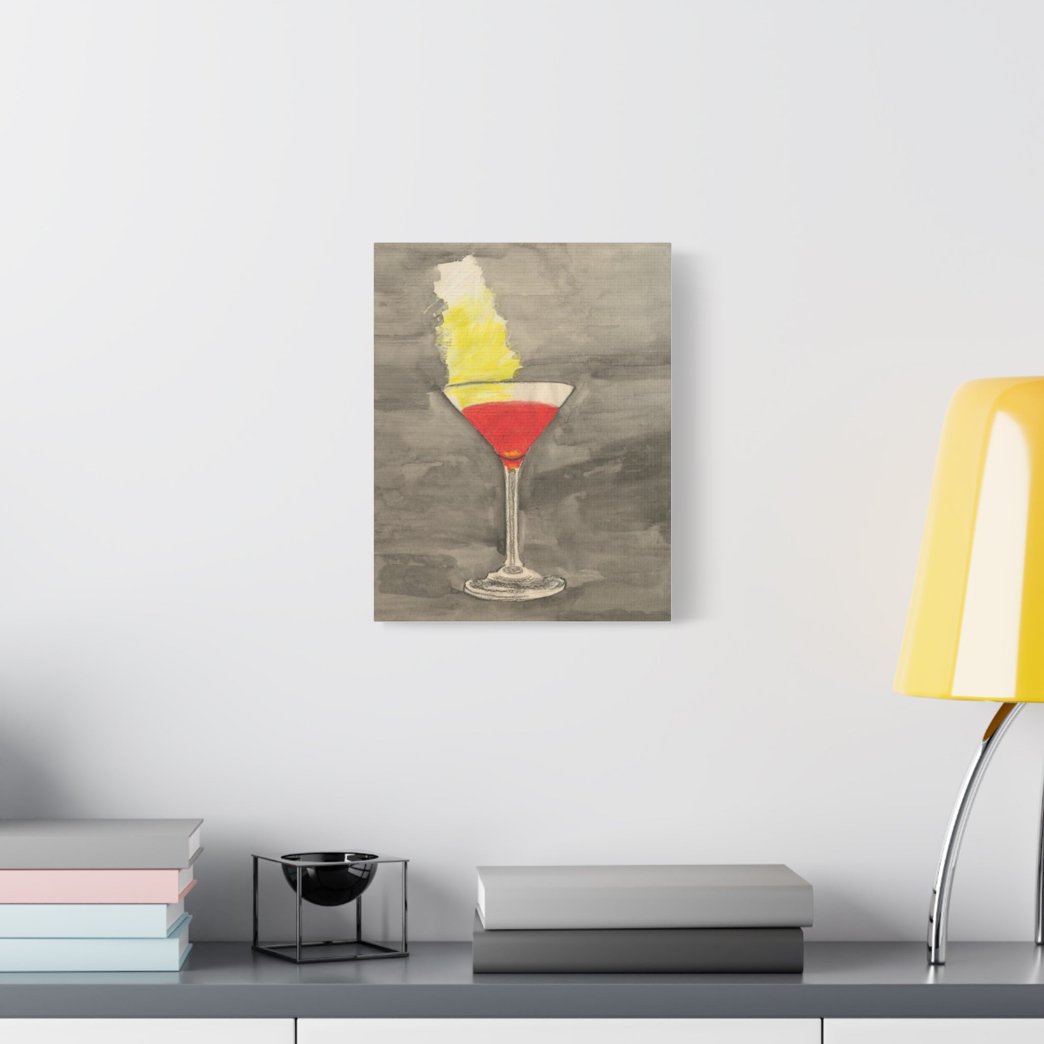 Cocktail Art Print, Drink Wall Decor, Bar Art, Home Decor, Modern Wall Art, Gift for Him or Her, Celebratory Art