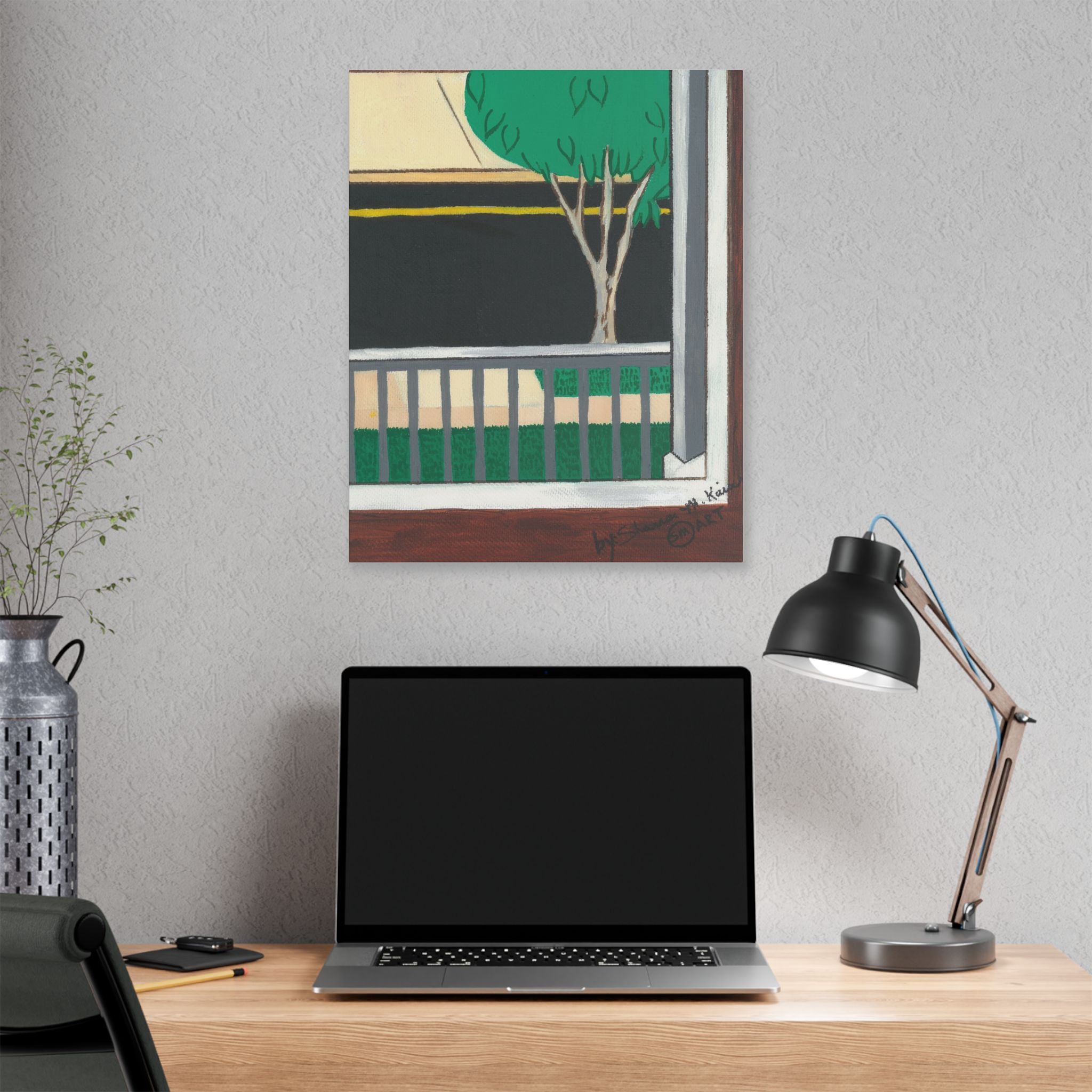 Modern Art Canvas Print, Abstract Wall Decor, Minimalist Home Decoration, Unique Gift, Living Room Wall Art