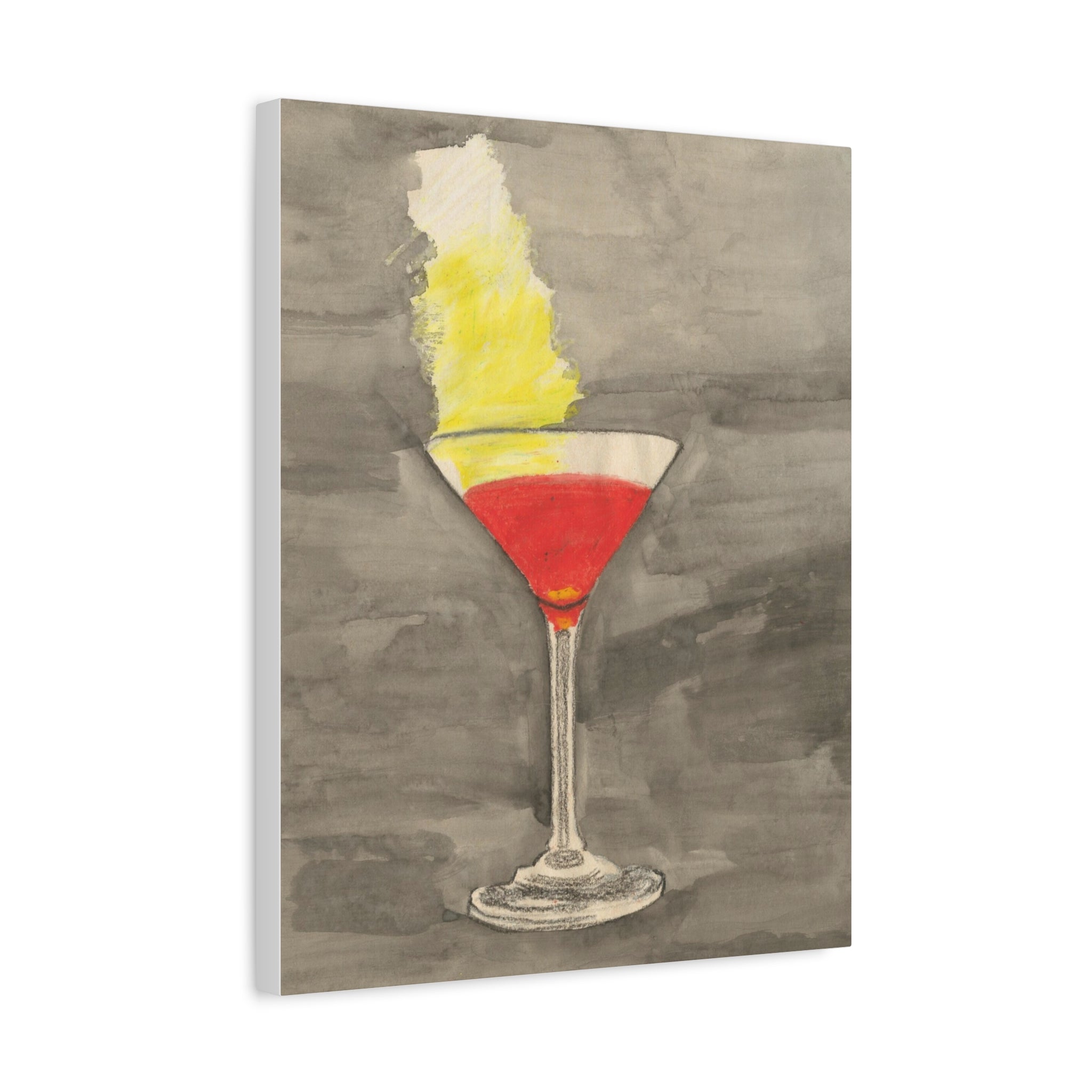 Cocktail Art Print, Drink Wall Decor, Bar Art, Home Decor, Modern Wall Art, Gift for Him or Her, Celebratory Art