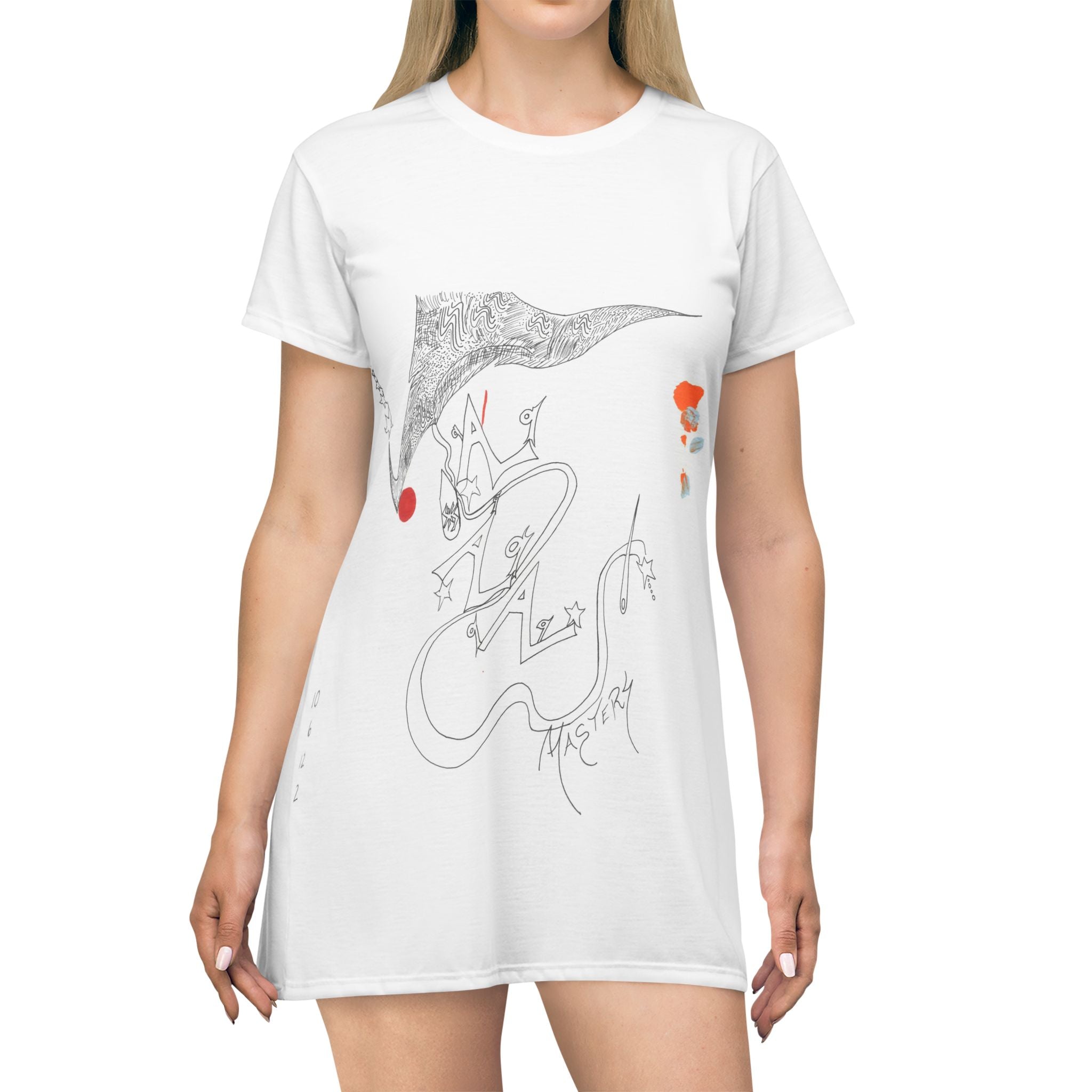 T-Shirt Dress (AOP)