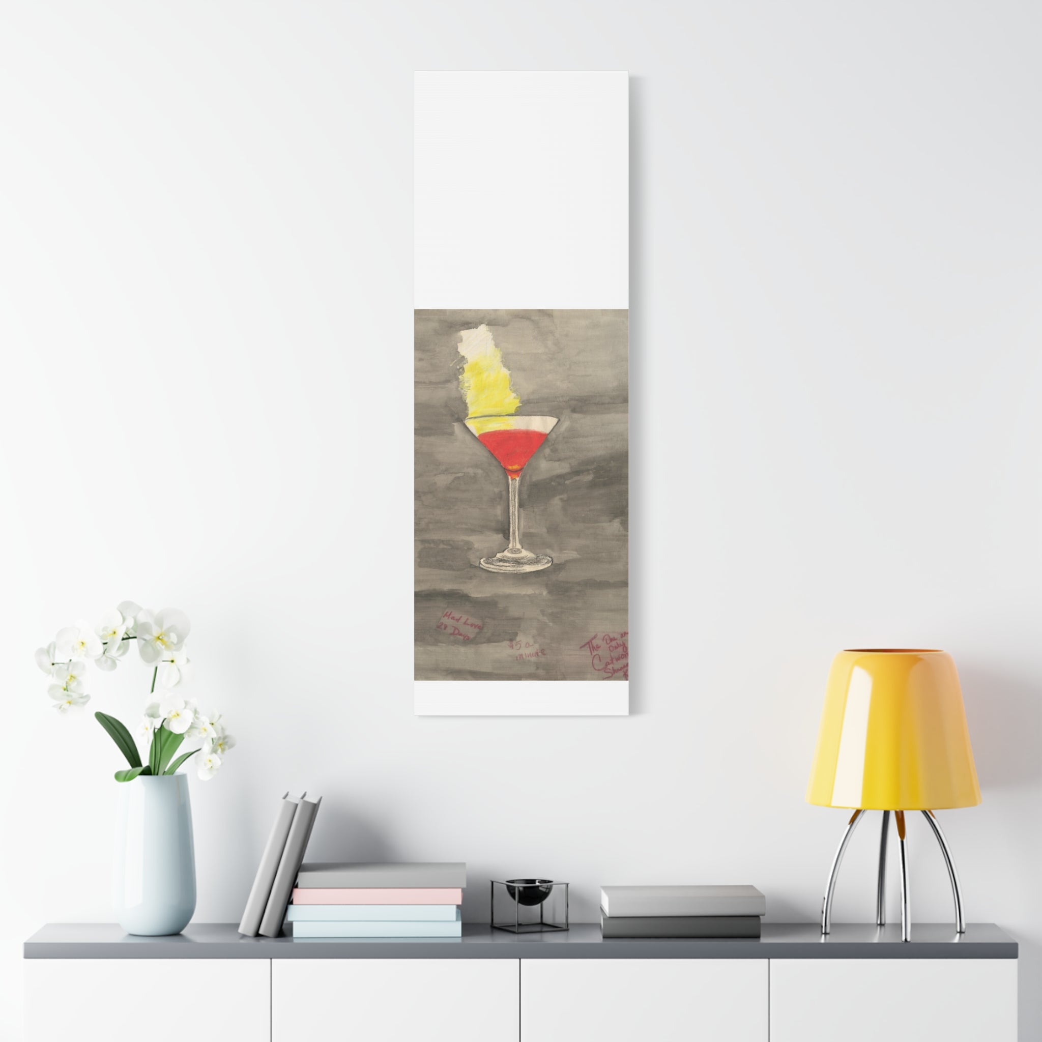 Cocktail Art Print, Drink Wall Decor, Bar Art, Home Decor, Modern Wall Art, Gift for Him or Her, Celebratory Art
