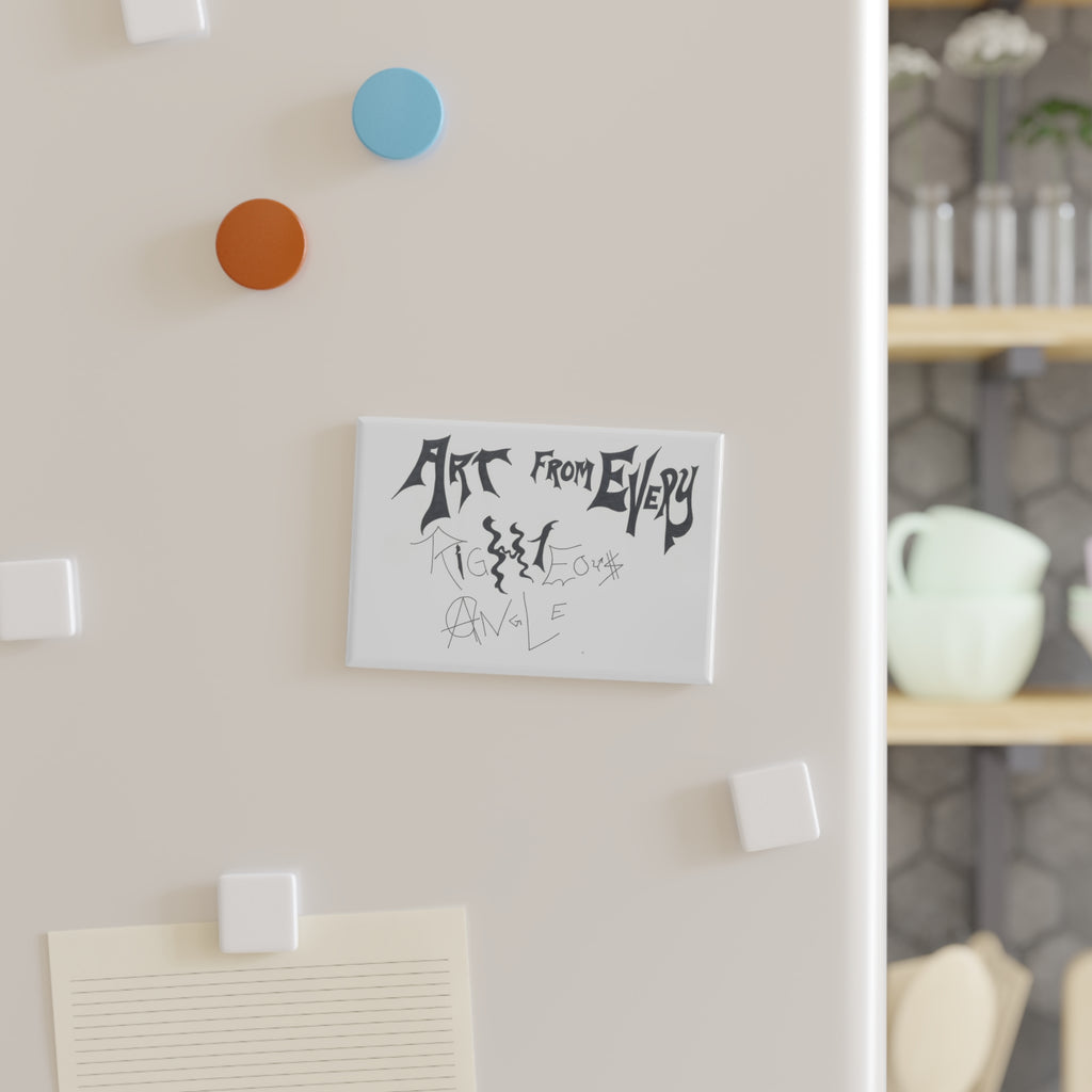 Artistic Rectangle Magnet Set | Unique Decorative Fridge Magnets, Gift for Home Decor, Kitchen Essentials, Modern Art