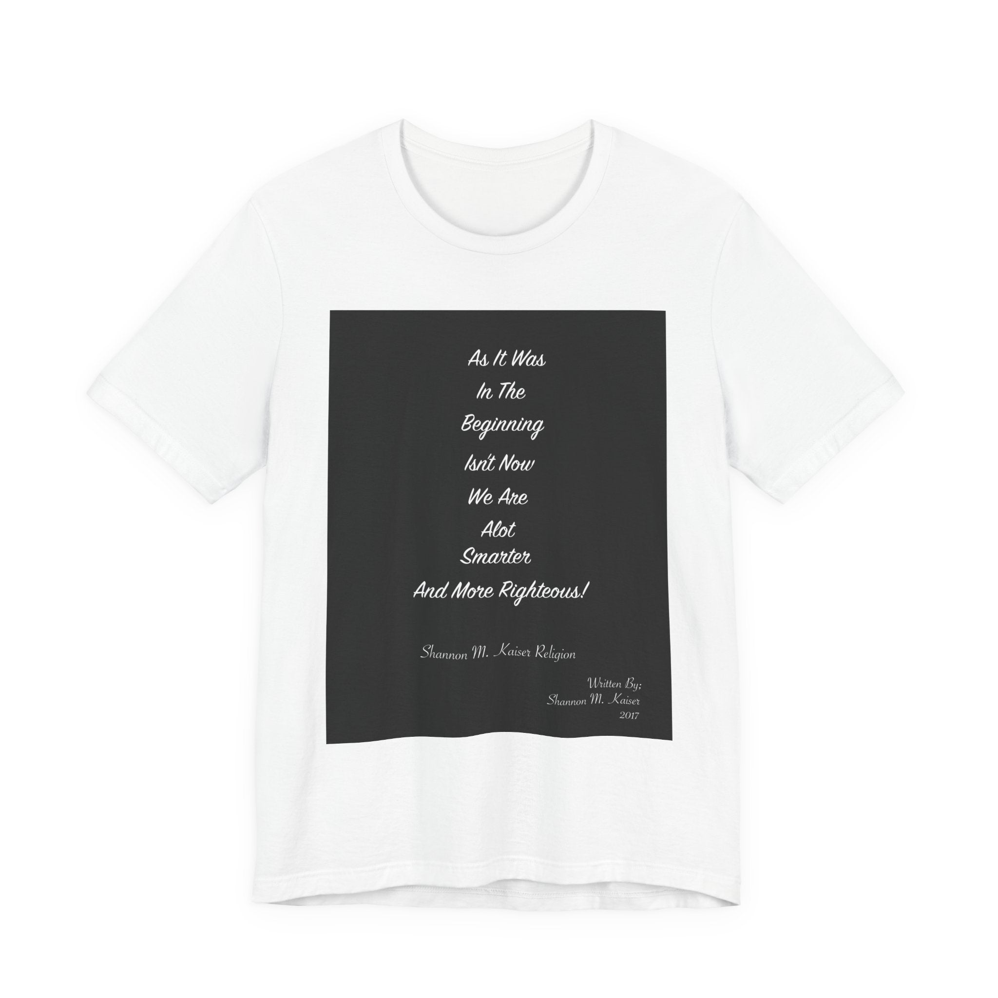 Inspirational Quote Tee, Motivational Shirt, Unisex Graphic Tee, Positive Message Apparel, Thoughtful Gift Idea