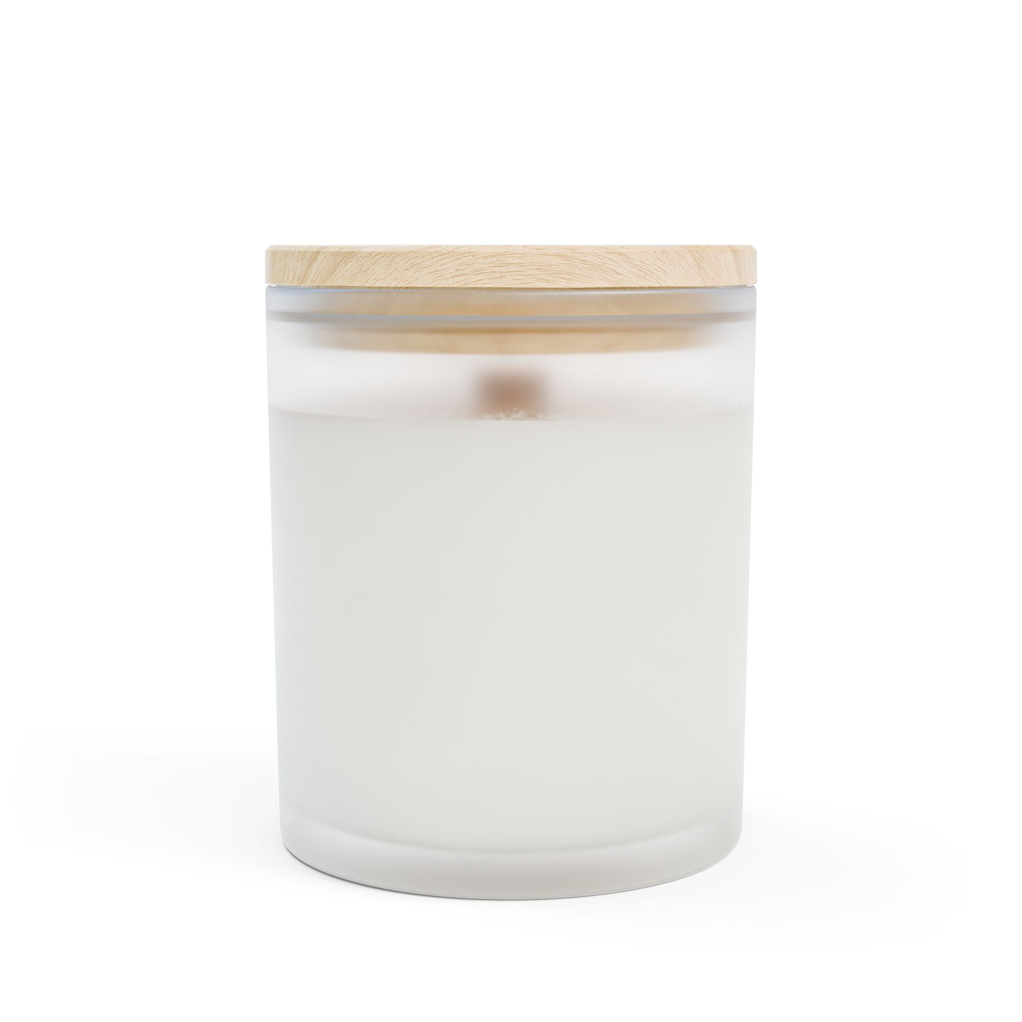 Artistic Frosted Glass Candle with Unique Design, Handcrafted Candle Gift, Home Decor, Relaxing Atmosphere, Personalized Candle
