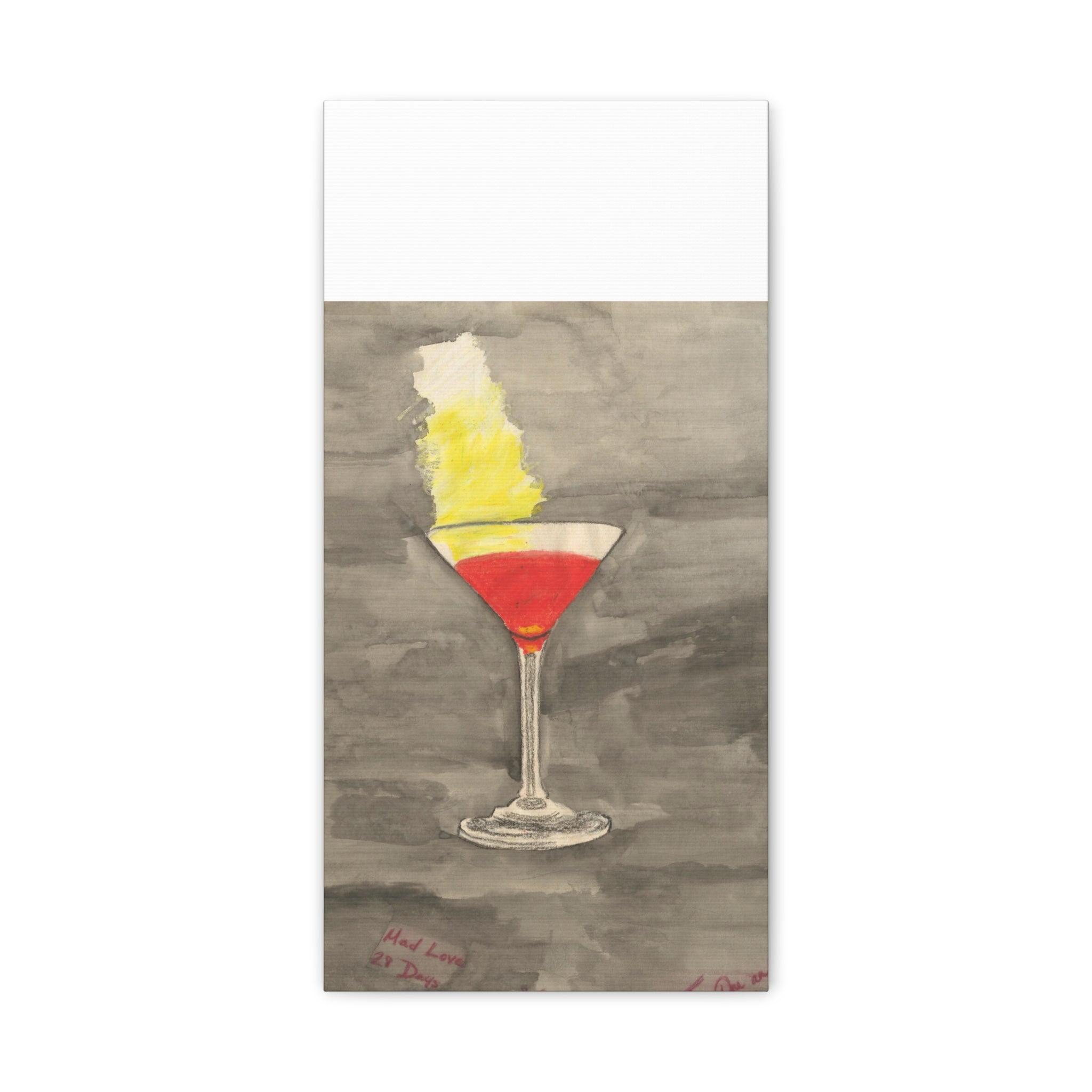 Cocktail Art Print, Drink Wall Decor, Bar Art, Home Decor, Modern Wall Art, Gift for Him or Her, Celebratory Art