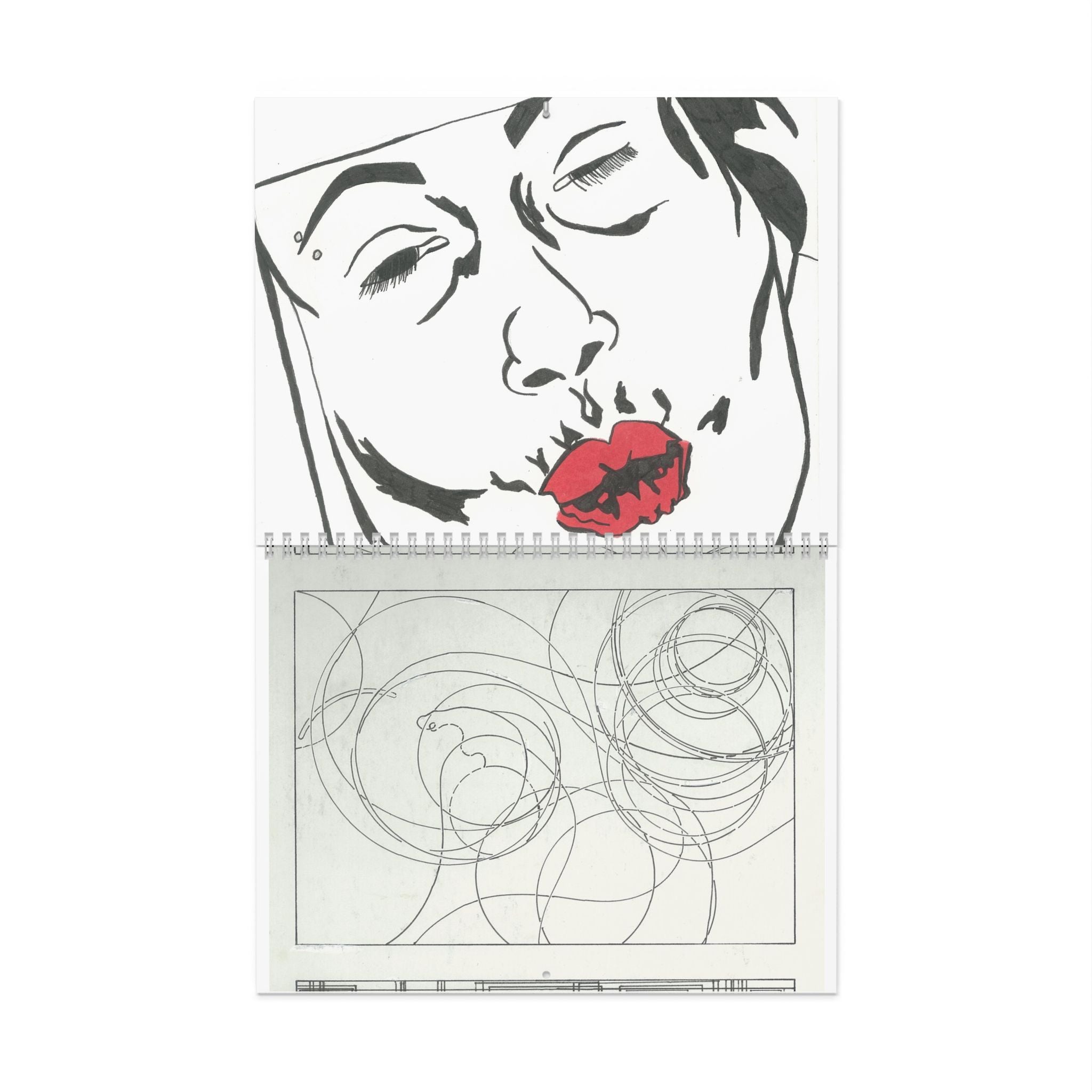 Artistic Wall Calendar - Creative, Customizable Artwork for Home, Office, Unique Gift for Art Lovers, Inspirational Calendar