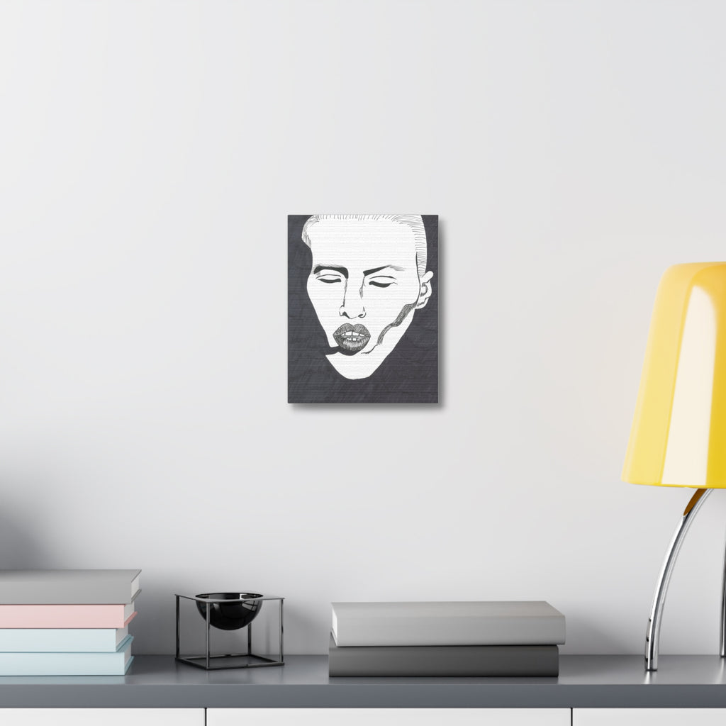 Artistic Stretched Canvas Wall Decor, Minimalist Face Art, Modern Home Decor, Unique Gift for Art Lovers, Contemporary Wall Art, [...]