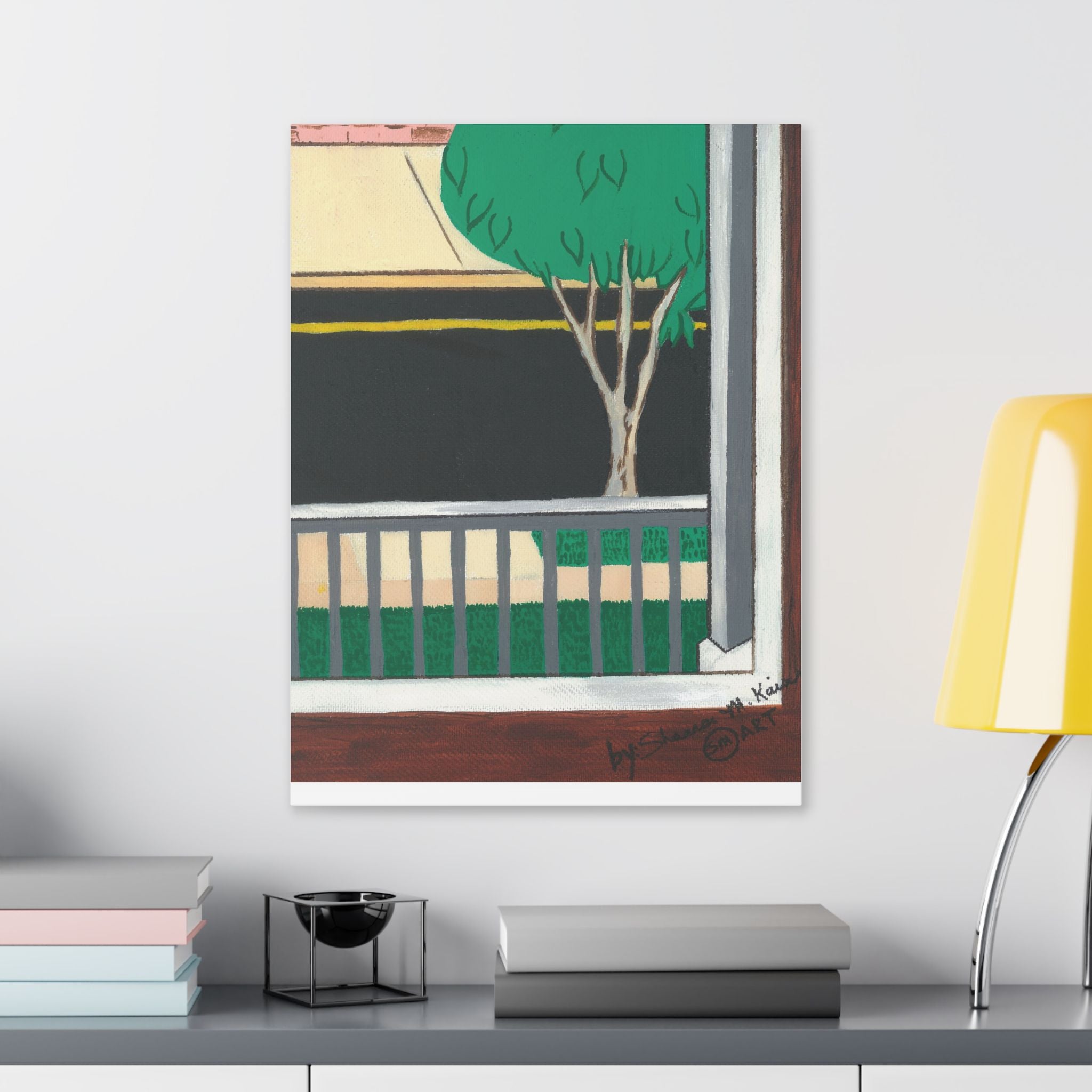 Modern Art Canvas Print, Abstract Wall Decor, Minimalist Home Decoration, Unique Gift, Living Room Wall Art