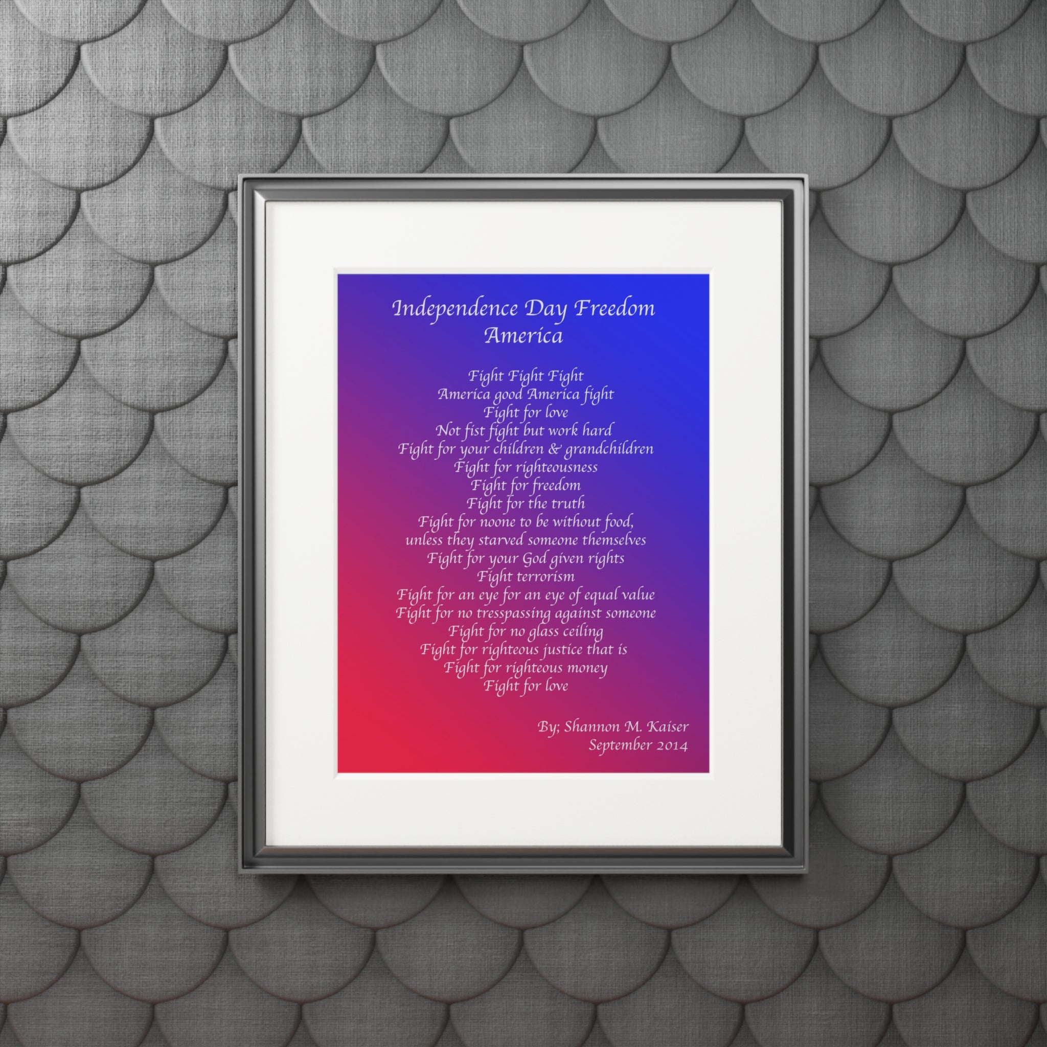 Empowering Fine Art Print, Paper Frame, Inspirational Home Decor, Motivational Wall Art, Quotes for Hope, Perfect Gift