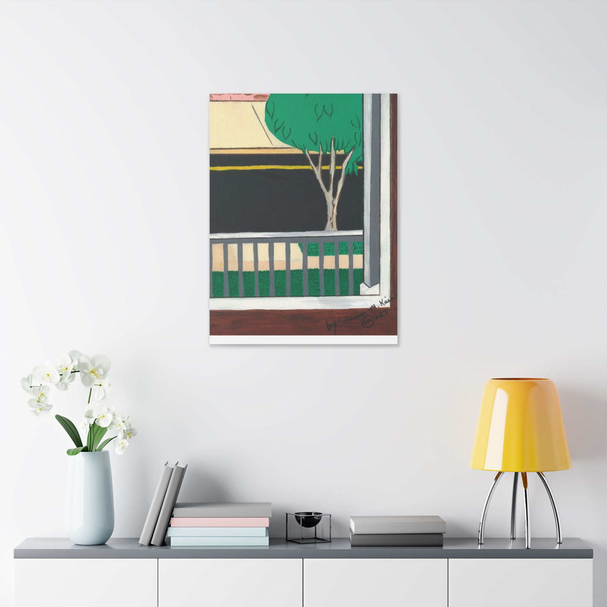 Modern Art Canvas Print, Abstract Wall Decor, Minimalist Home Decoration, Unique Gift, Living Room Wall Art