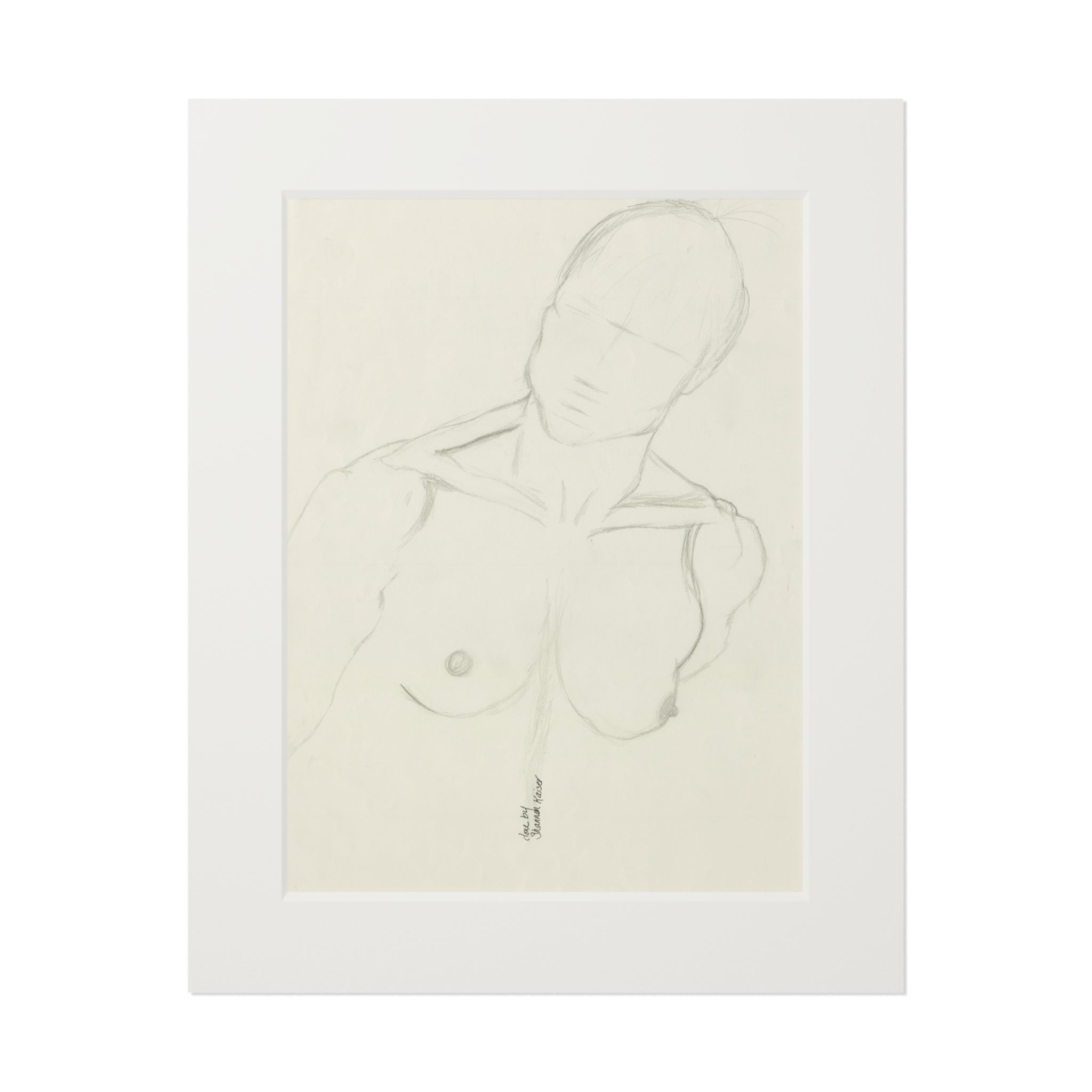 Elegant Fine Art Prints with Passepartout Frame for Home Decor, Gallery Art, Minimalist Wall Art, Gift for Art Lovers, Artistic Home Accents