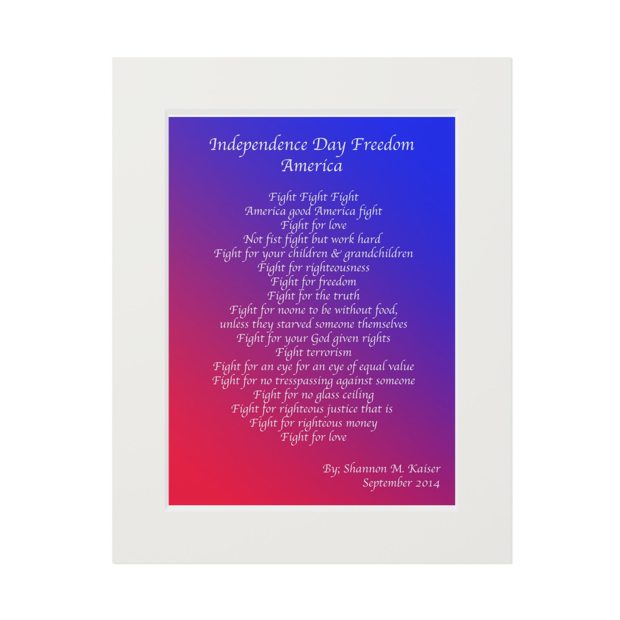 Empowering Fine Art Print, Paper Frame, Inspirational Home Decor, Motivational Wall Art, Quotes for Hope, Perfect Gift