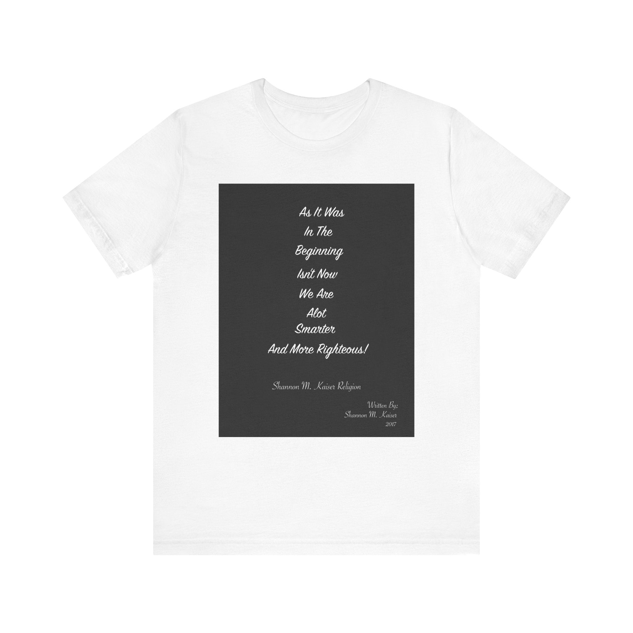 Inspirational Quote Tee, Motivational Shirt, Unisex Graphic Tee, Positive Message Apparel, Thoughtful Gift Idea