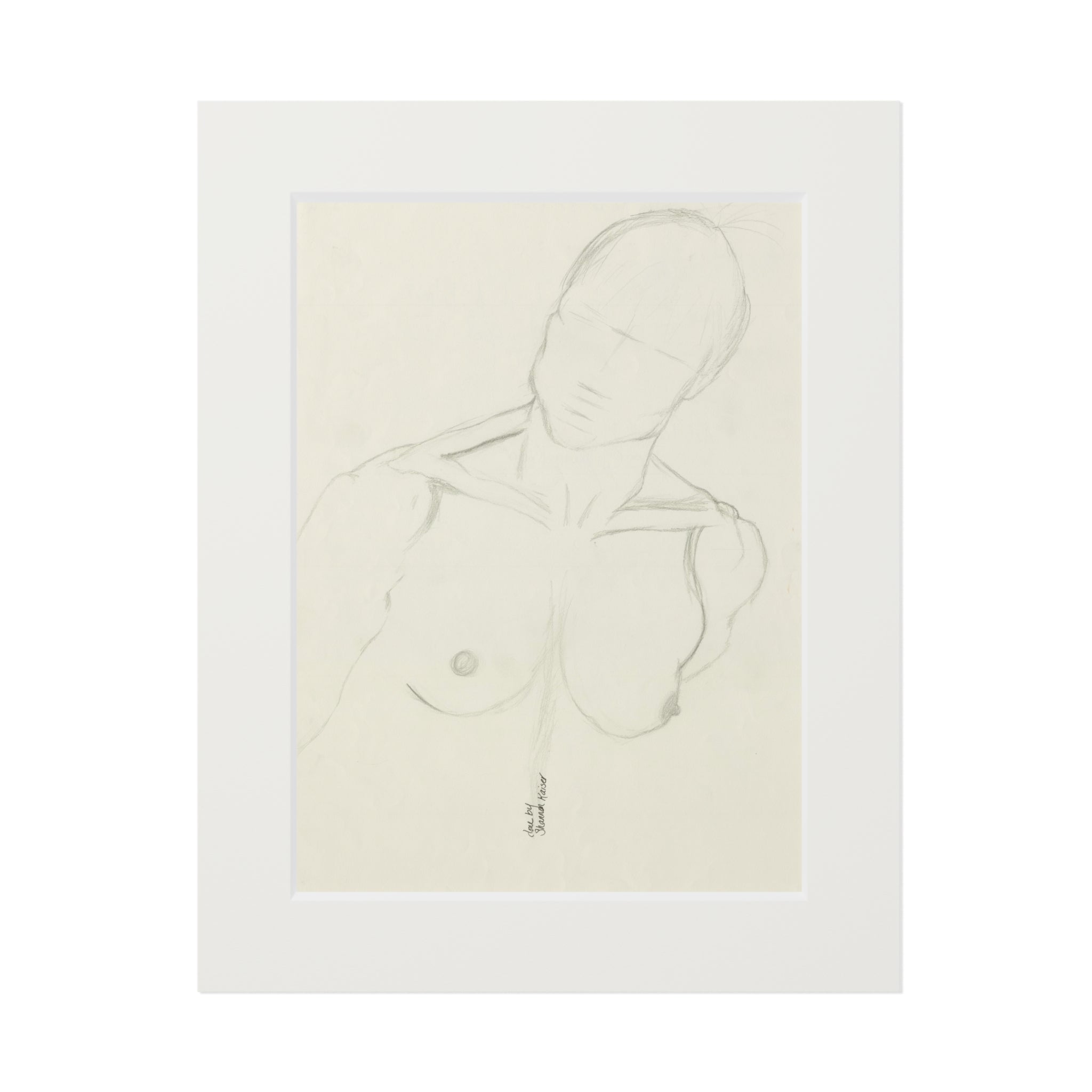 Elegant Fine Art Prints with Passepartout Frame for Home Decor, Gallery Art, Minimalist Wall Art, Gift for Art Lovers, Artistic Home Accents